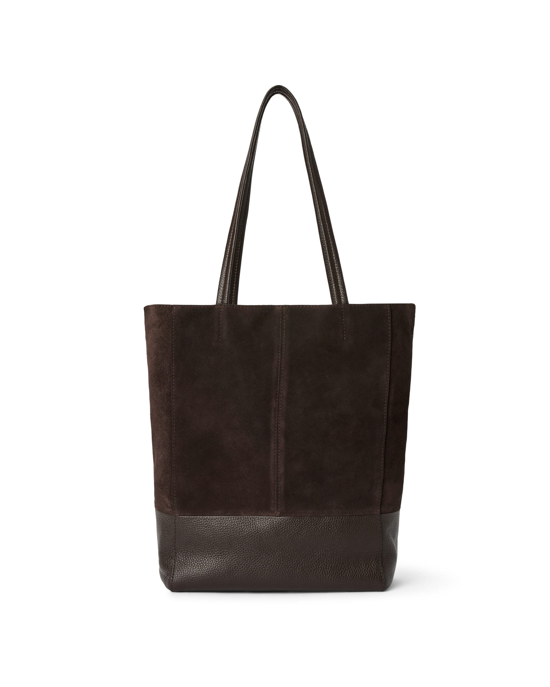ECCO® AVEN TOTE sac cabas cuir pour femme - Marron - Main