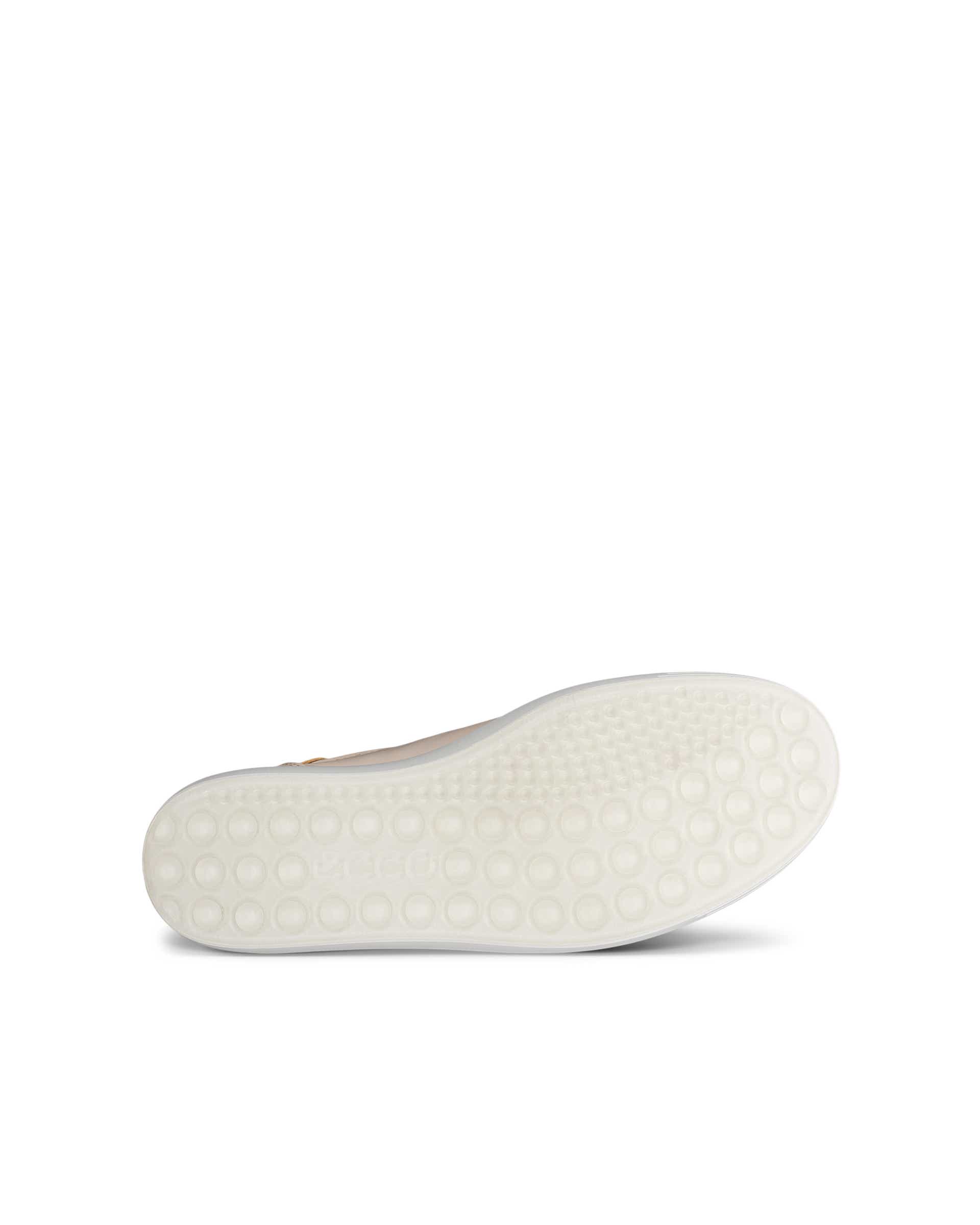 ECCO® Soft 7 baskets en cuir pour femme - Beige - Sole