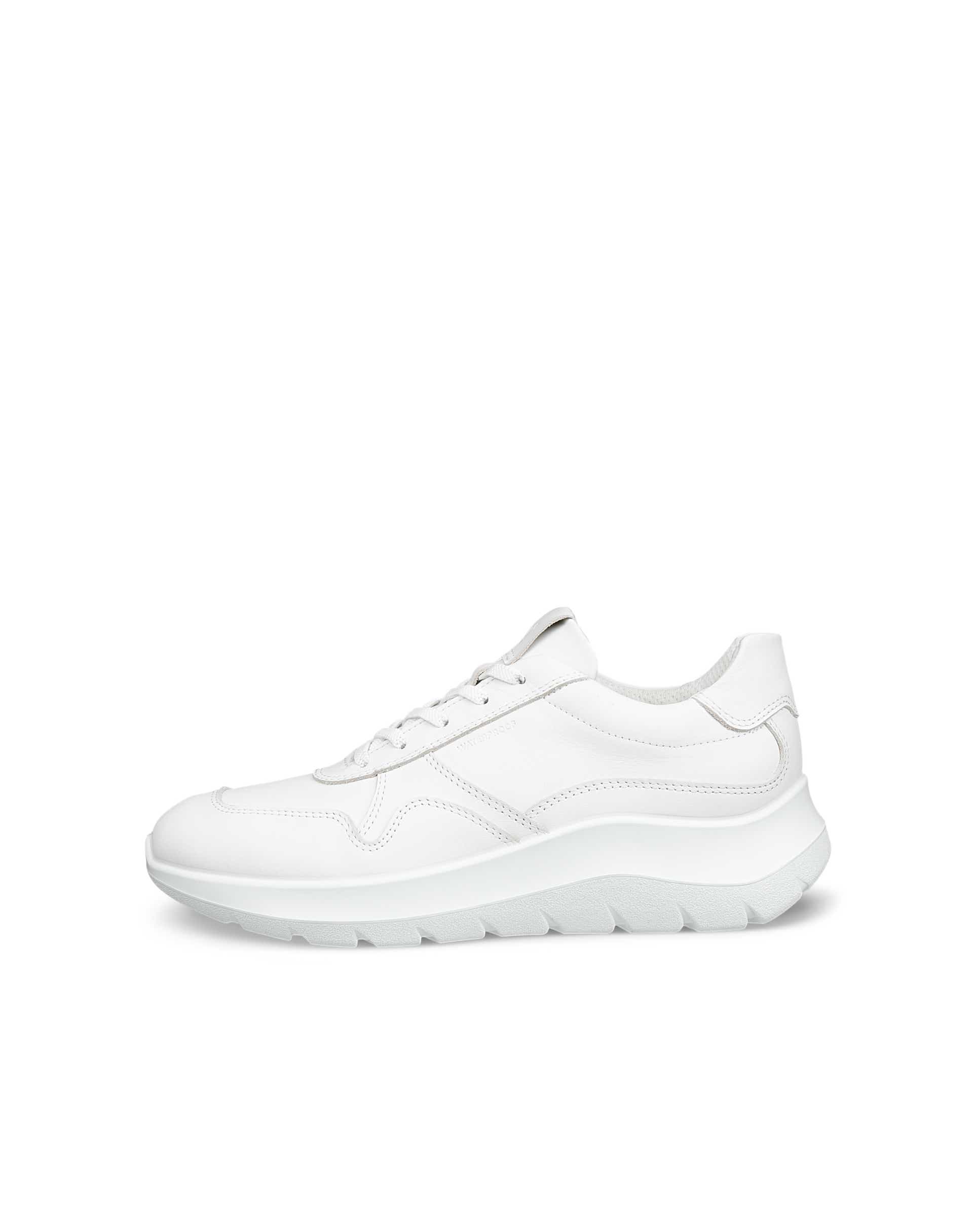 ECCO® VALERIE sneakers i læder til damer - Hvid - Outside