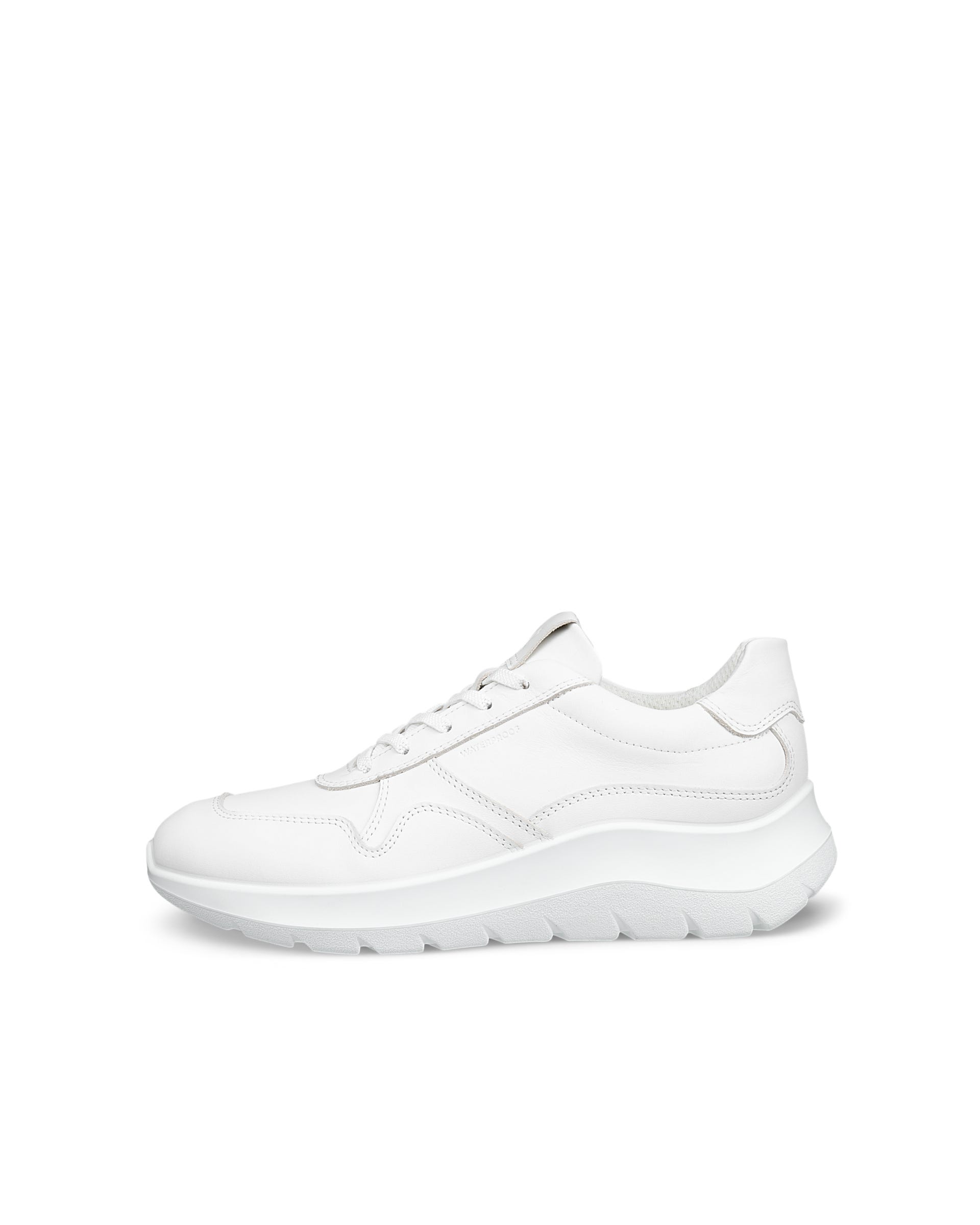 ECCO® VALERIE sneakers i læder til damer - Hvid - Outside