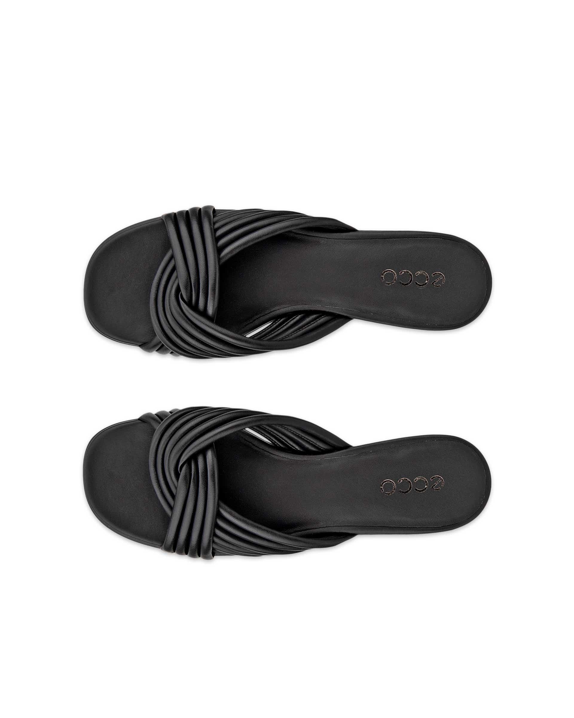 ECCO SCULPTED ALBA 25 WOMEN'S SANDAL - Black - Top left pair
