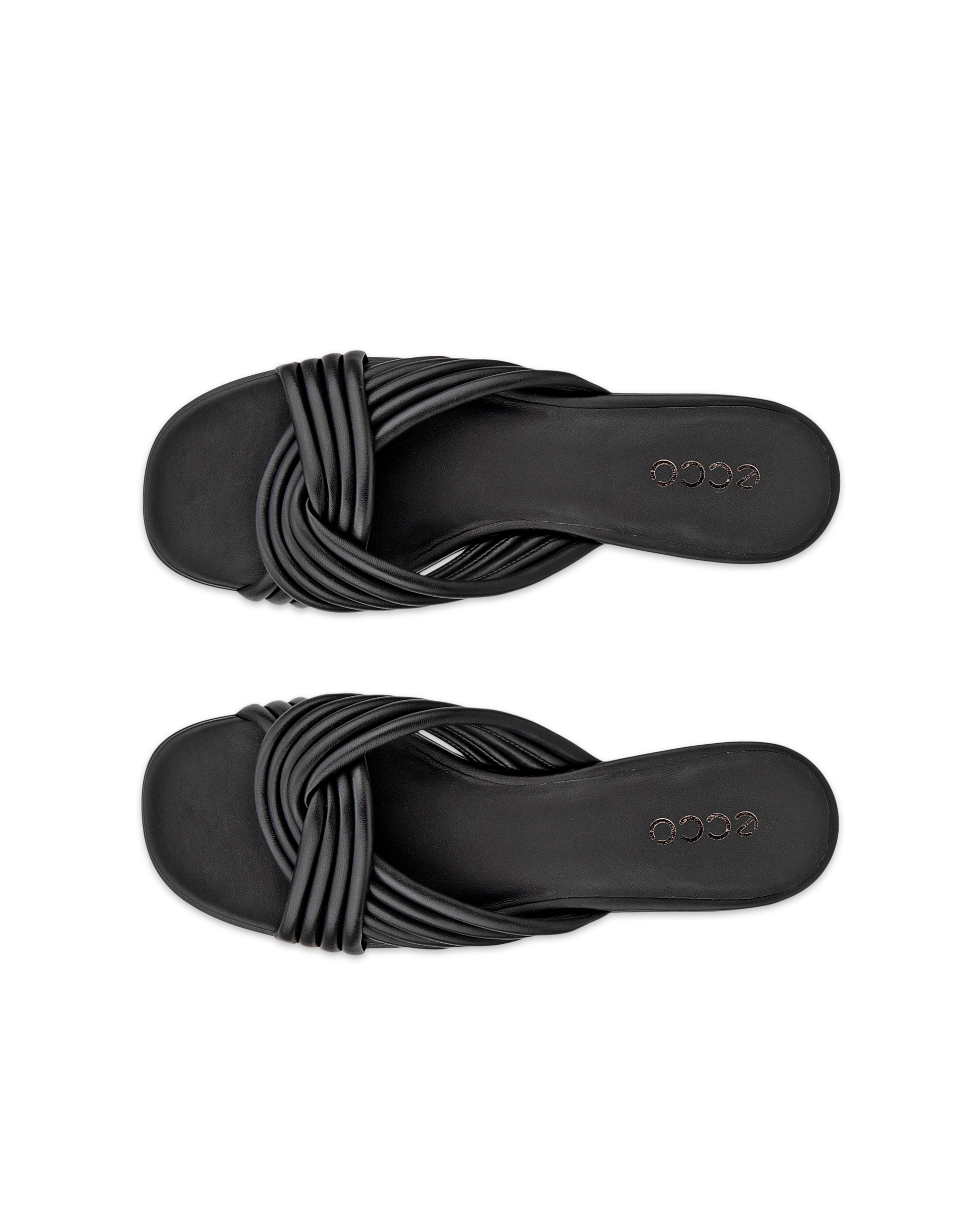 ECCO SCULPTED ALBA 25 WOMEN'S SANDAL - Black - Top left pair