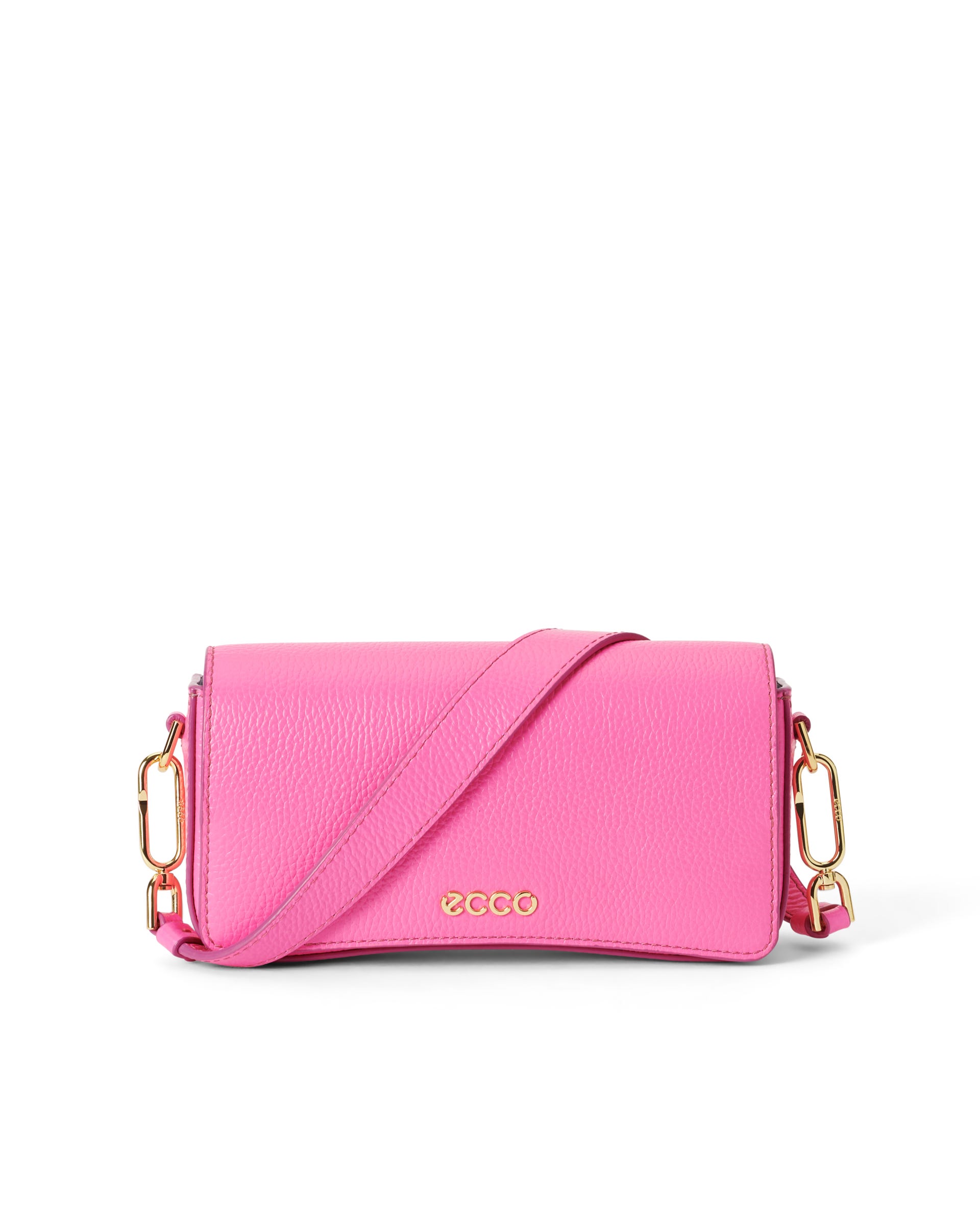 ECCO® Pinch Bag Umhängetasche aus Leder - Rosa - Main
