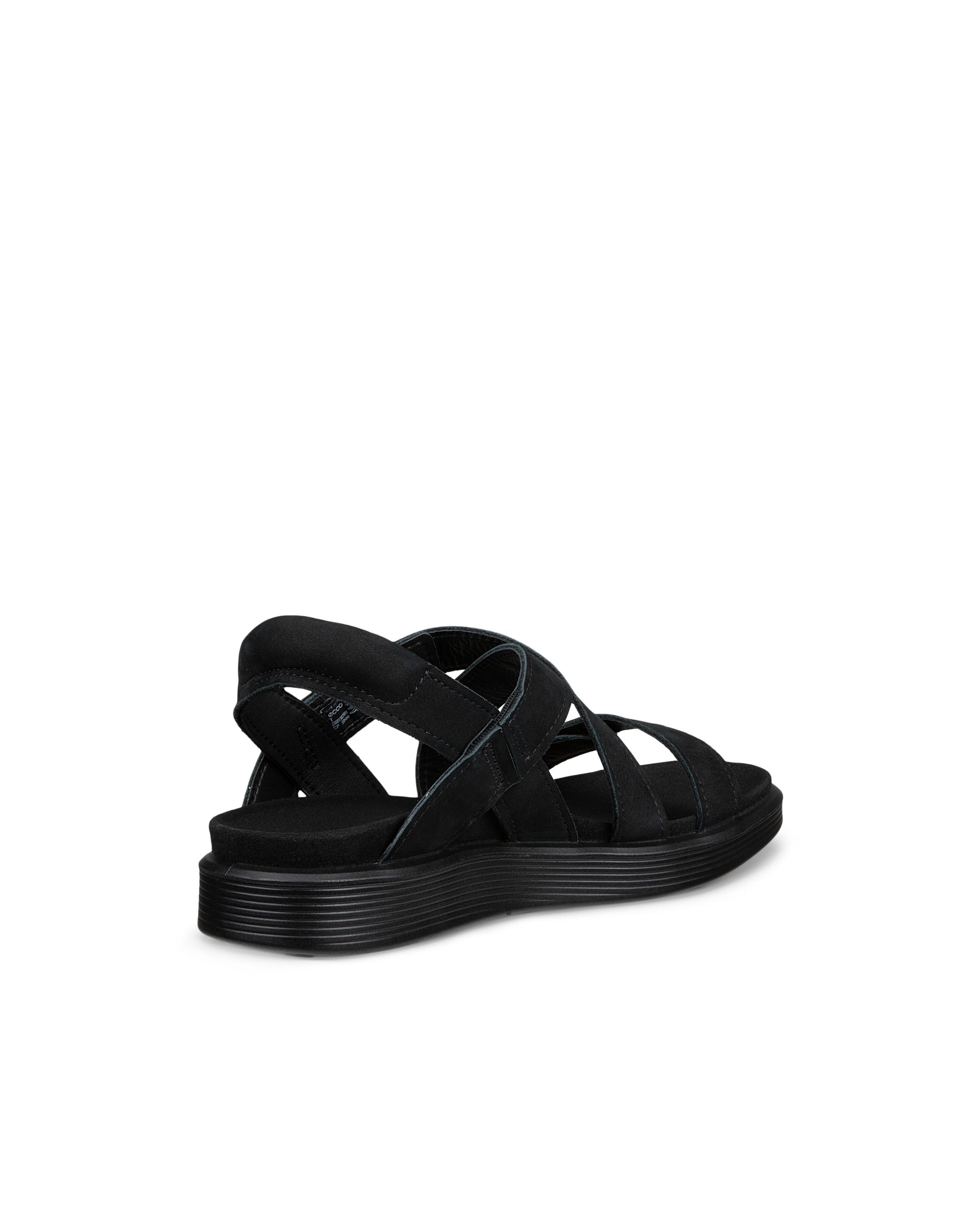 Women's ECCO® Soft Sandal Nubuck Two Strap Sandal