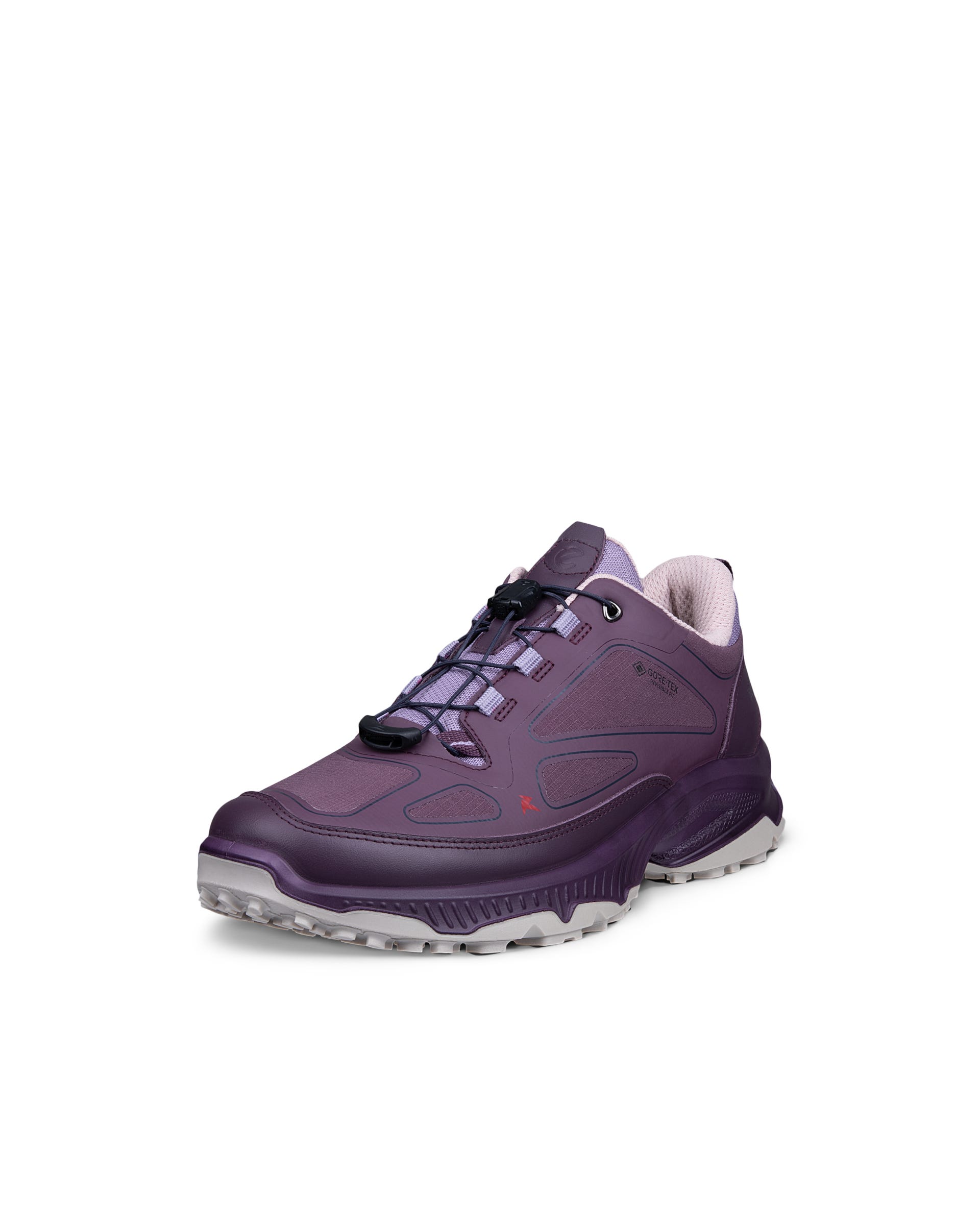 Women's ECCO® RECEPTOR XP Textile Gore-Tex Outdoor Trainer - Purple - Main