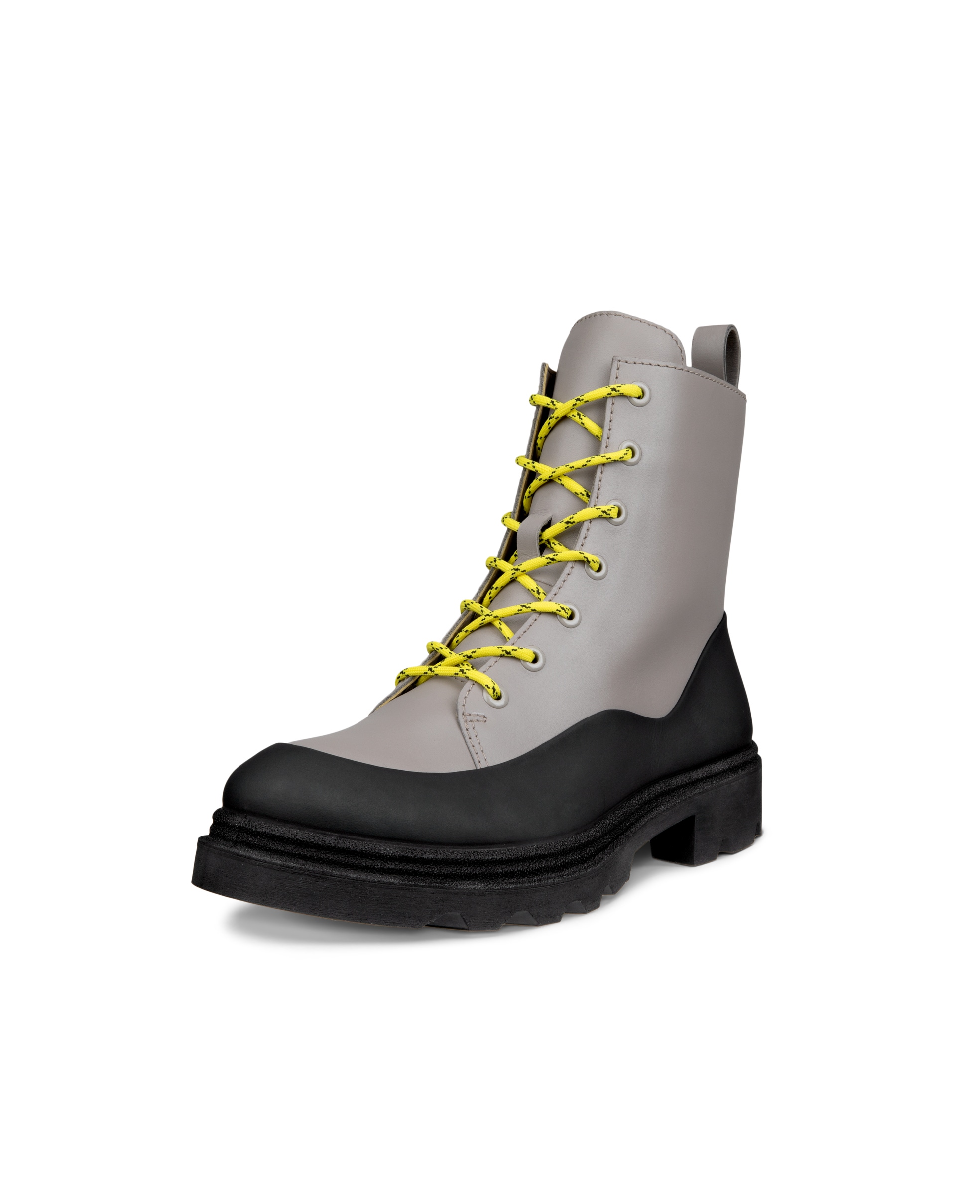 ECCO® GRAINER bottes en cuir pour femme - Gris - Main