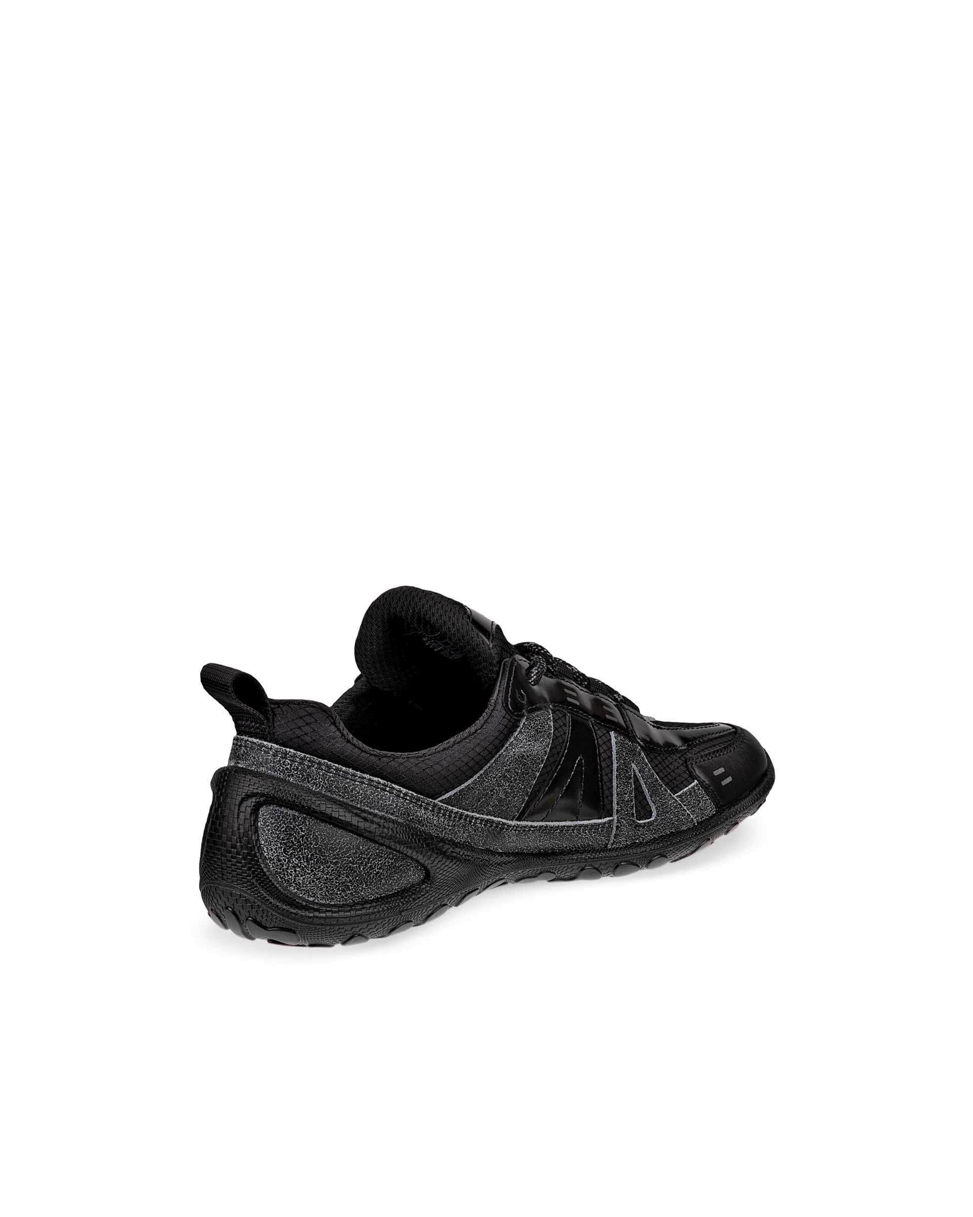 ECCO® BIOM Lite baskets de plein air en cuir pour femme - Noir - Back