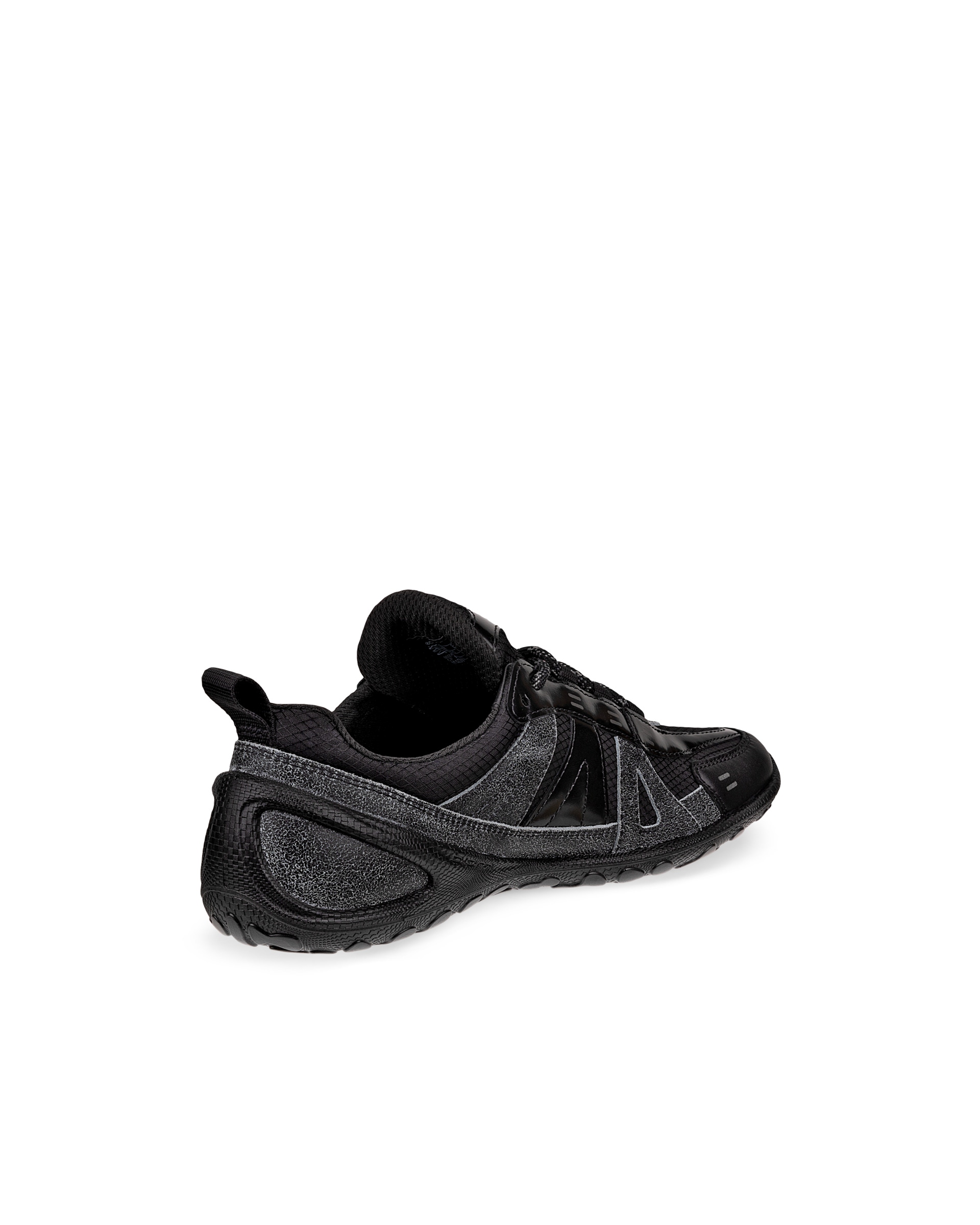 ECCO® BIOM Lite baskets de plein air en cuir pour femme - Noir - Back