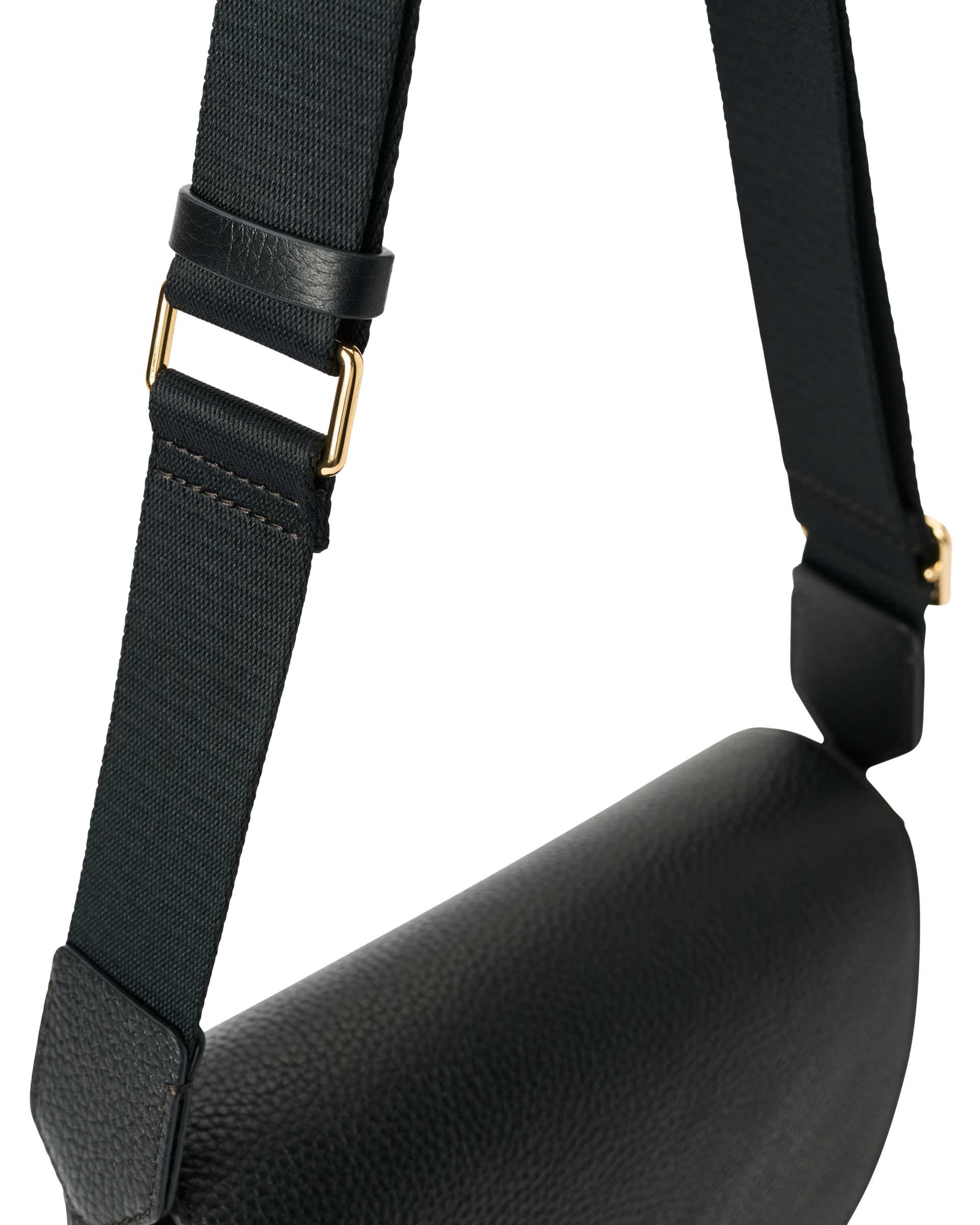 ECCO® ESSENTIAL SADDLE BAG dame sadelveske skinn - Svart - Detail-1