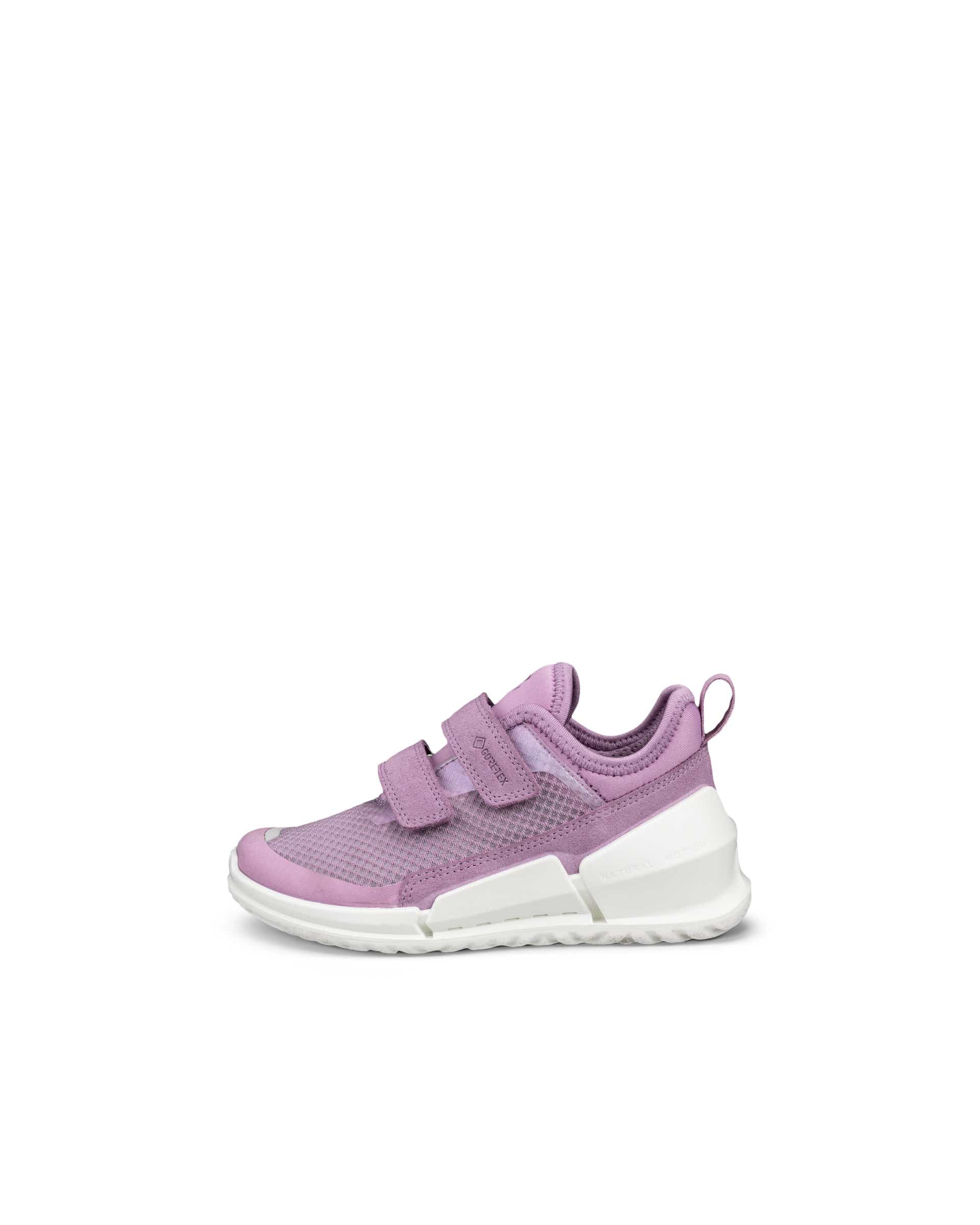 Kids' ECCO® BIOM K1 Textile Gore-Tex Sneaker - Purple - Outside