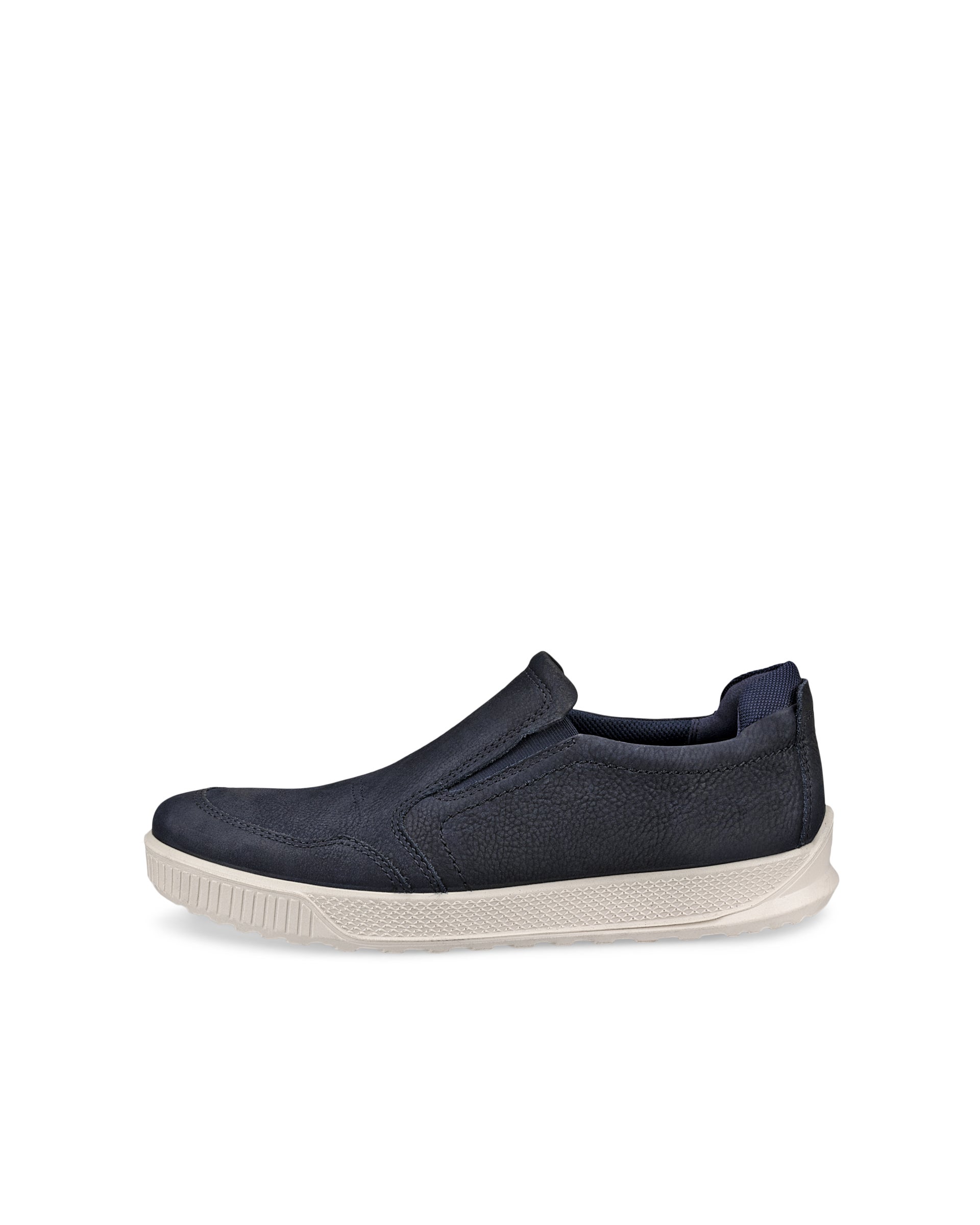 ECCO® Byway Herren Nubuk-Slipper - Blau - Outside