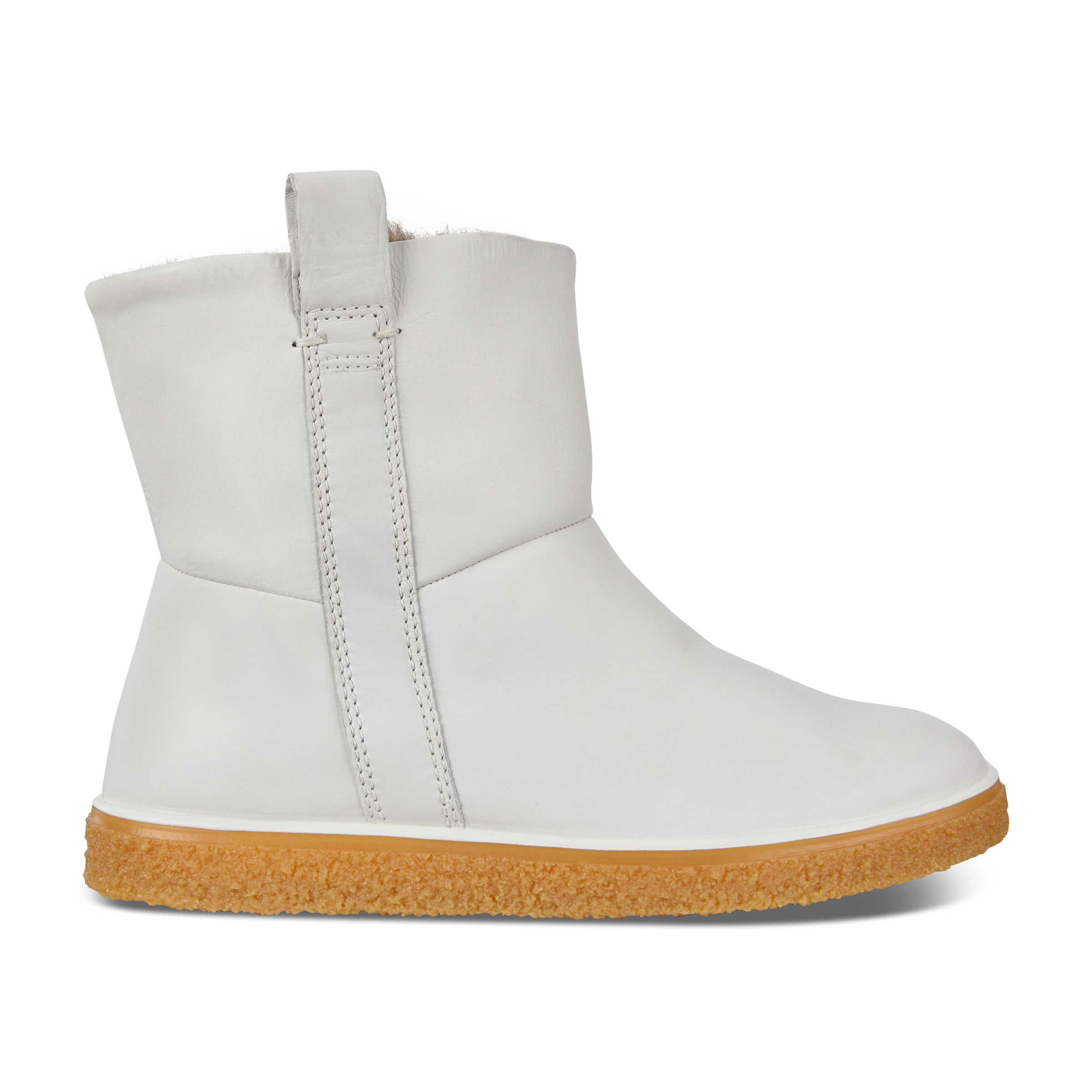 ECCO Crepetray Ankle Boot - White - Outside