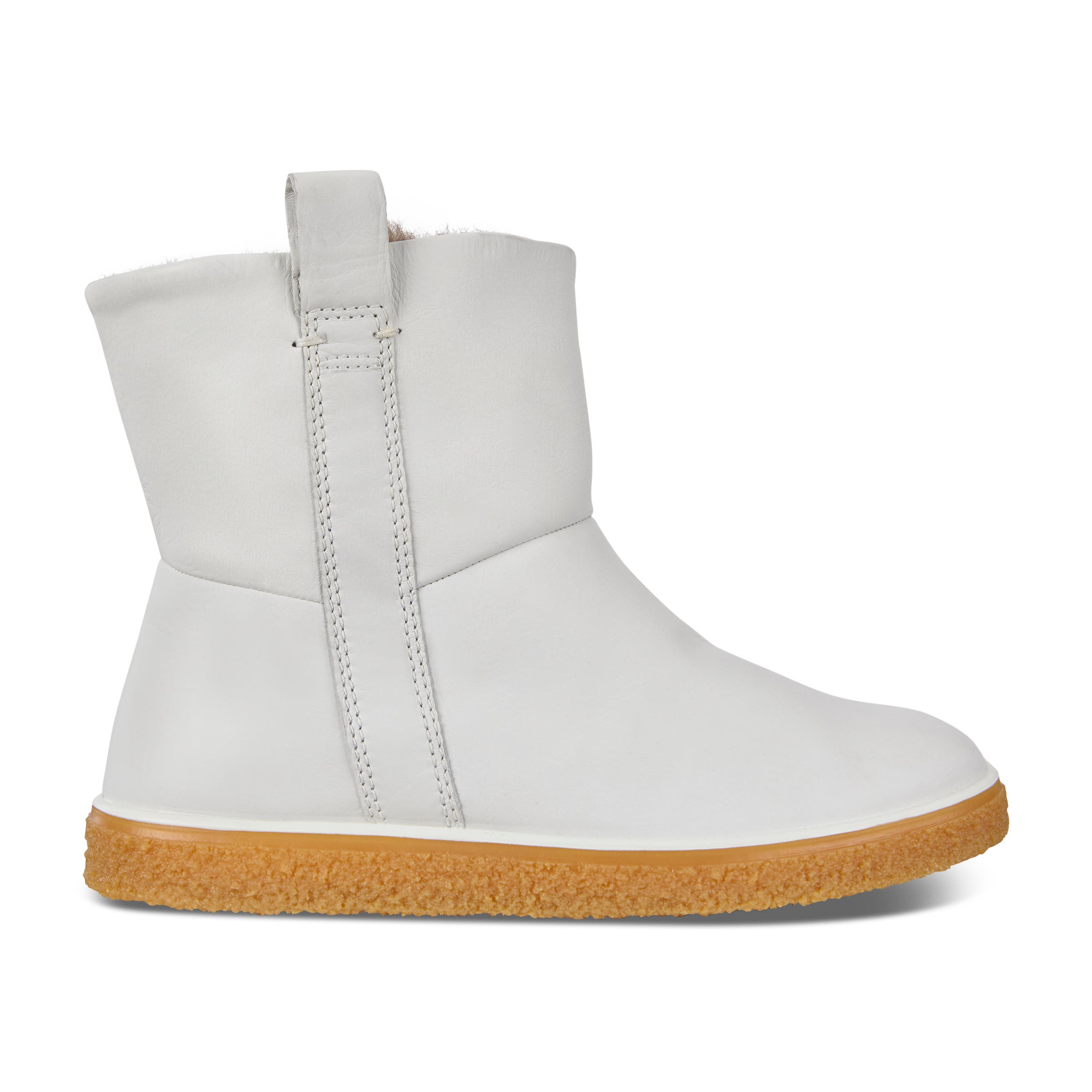ECCO Crepetray Ankle Boot - White - Outside