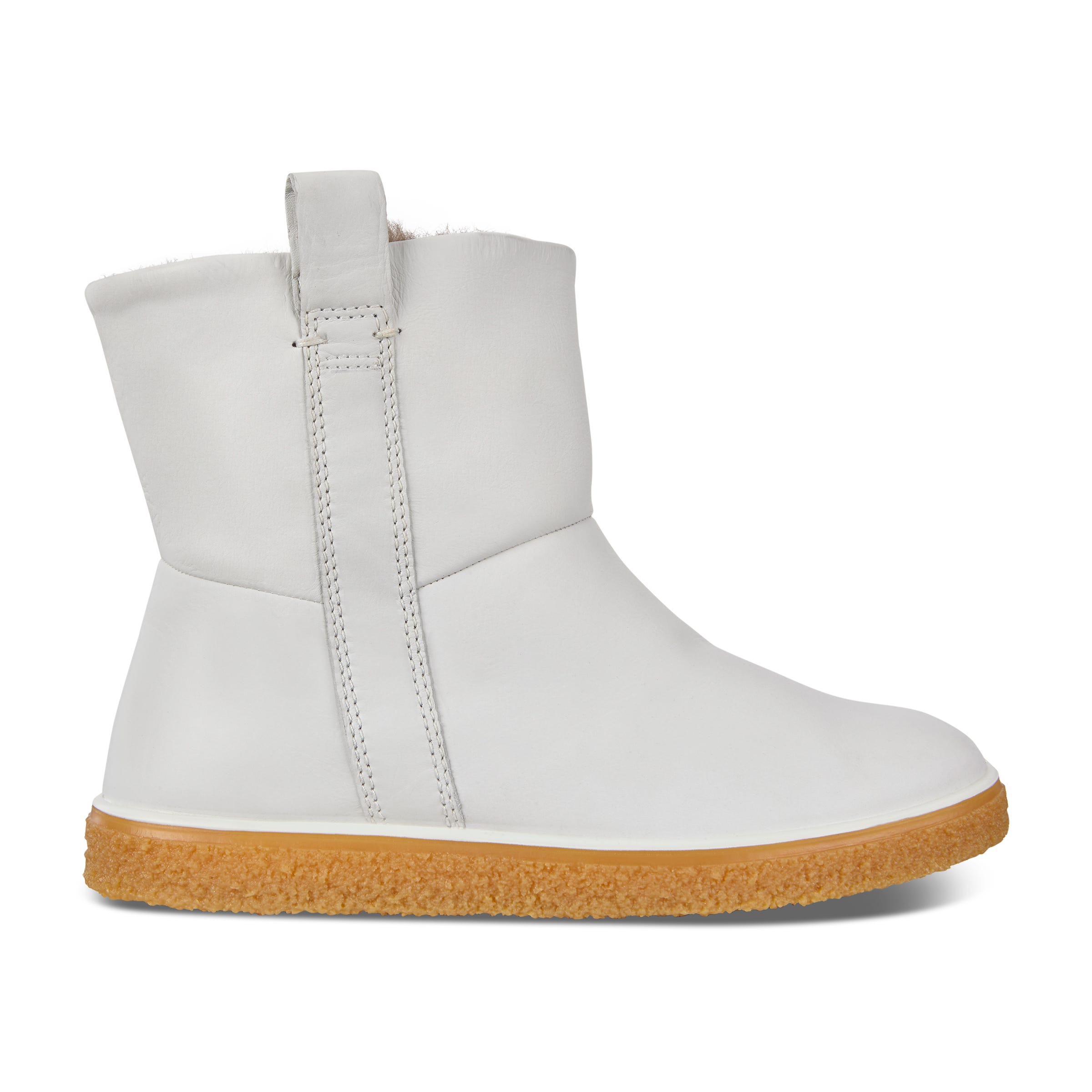 ECCO Crepetray Ankle Boot - White - Outside