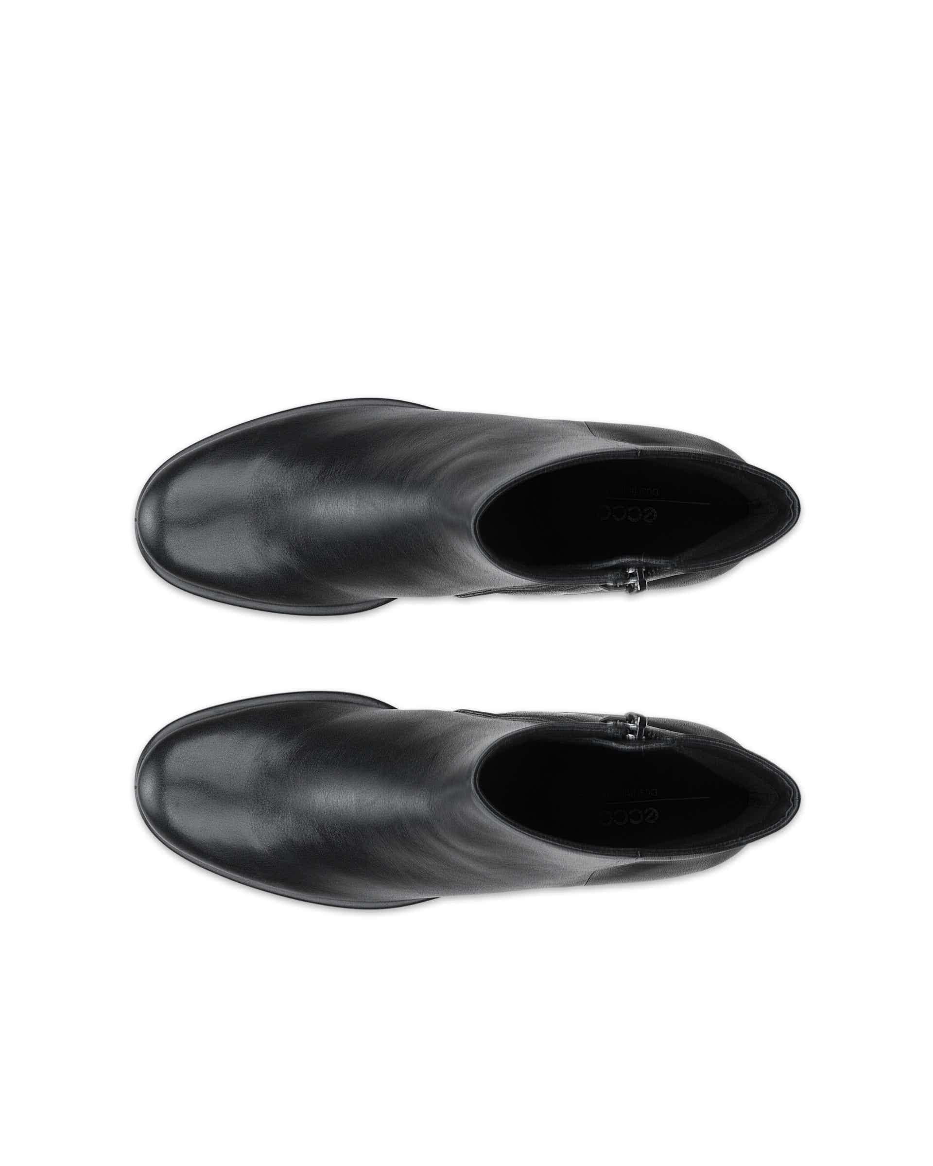 ECCO Sculpted LX 35 ウィメンズ レザーミッドカットブーツ - ブラック - Top left pair