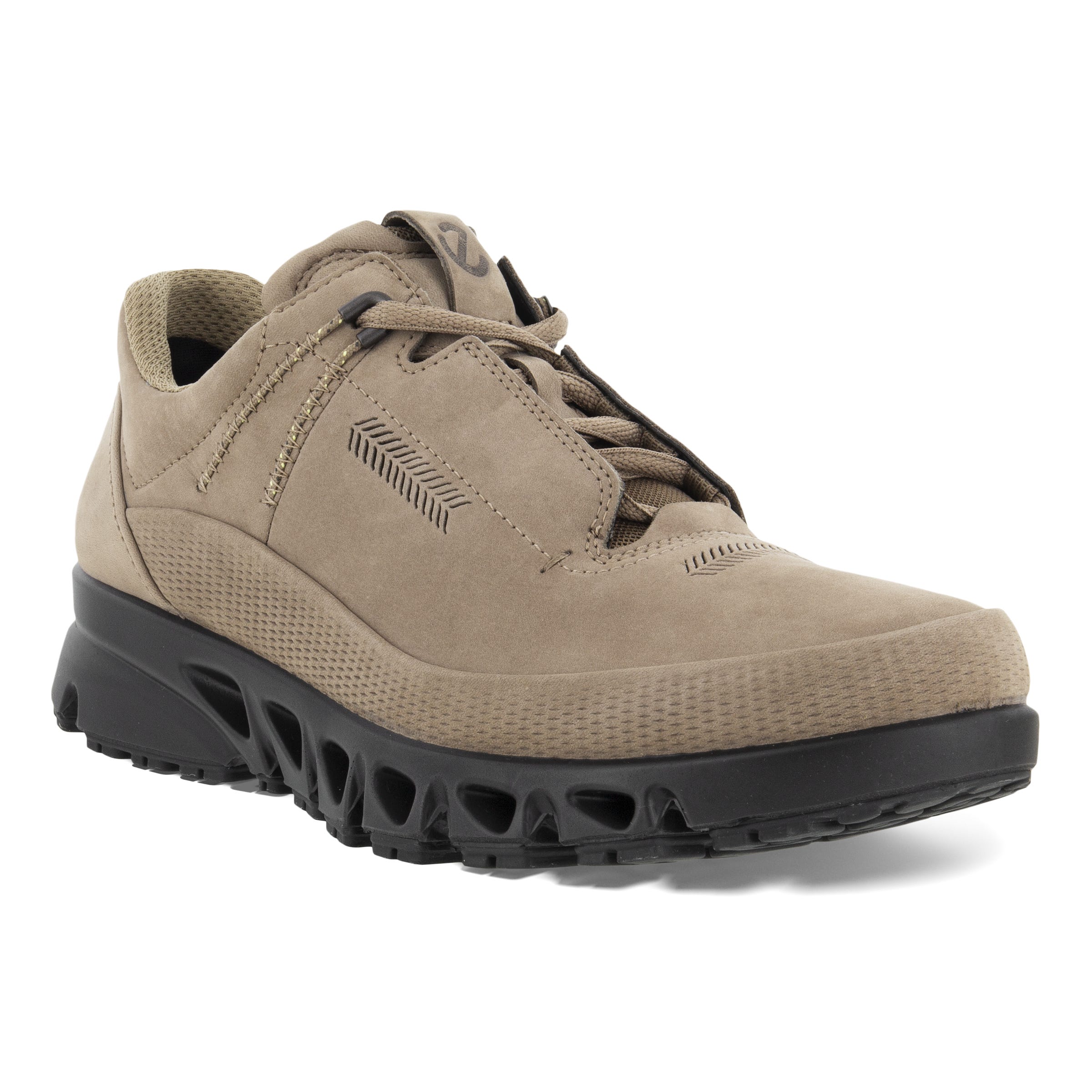 Men's ECCO® Multi-Vent Nubuck Gore-Tex Outdoor Sneaker | Grey