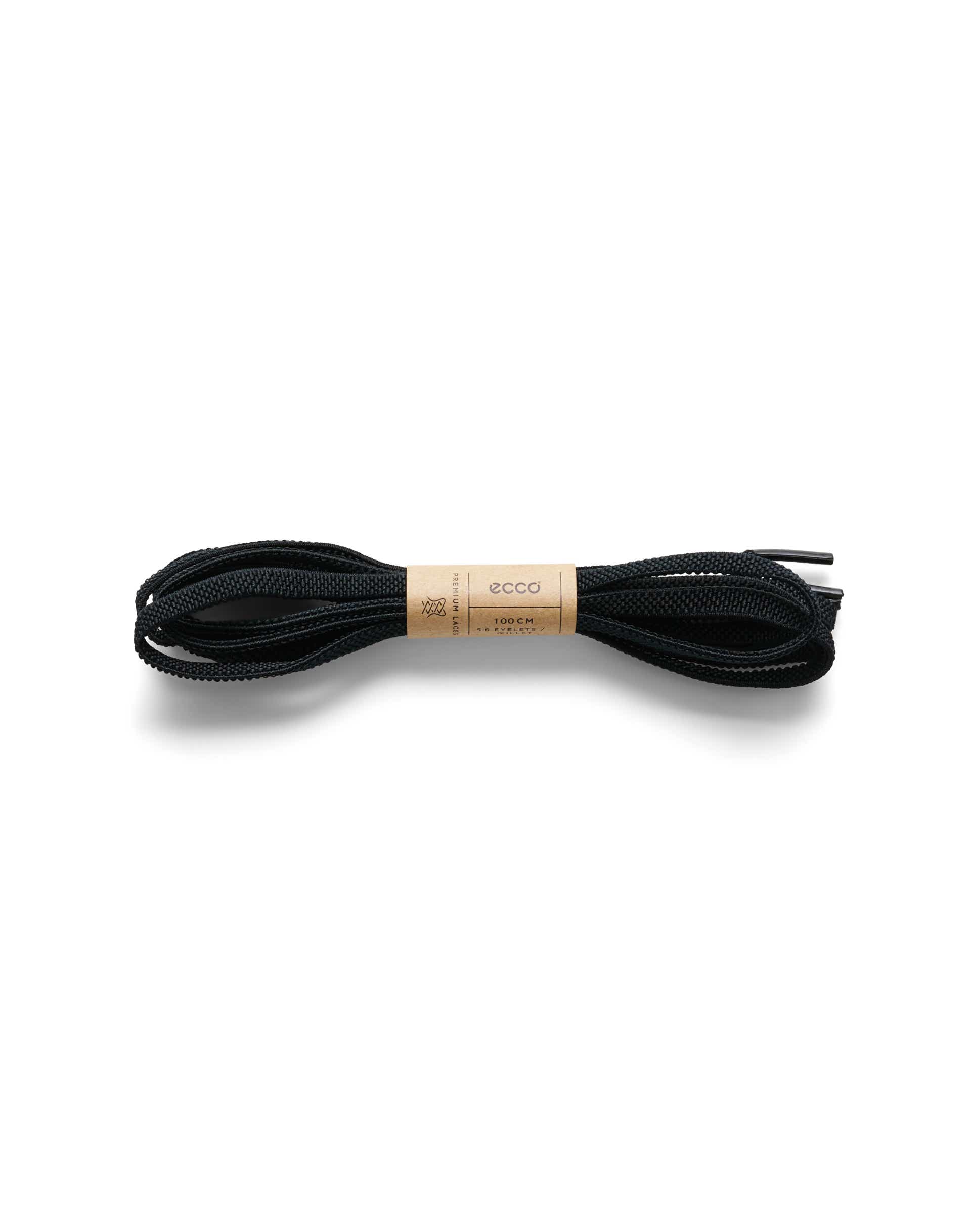 ECCO ELASTIC FLAT LACES - Black - Main