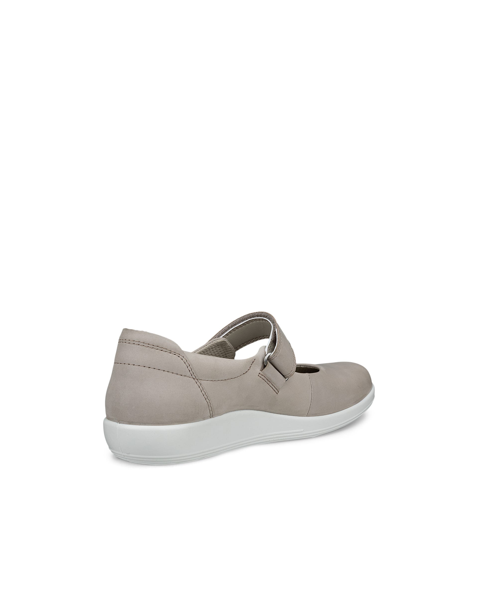 ECCO® SOFT 2.0 dame Mary Jane sko nubuk - Beige - Back