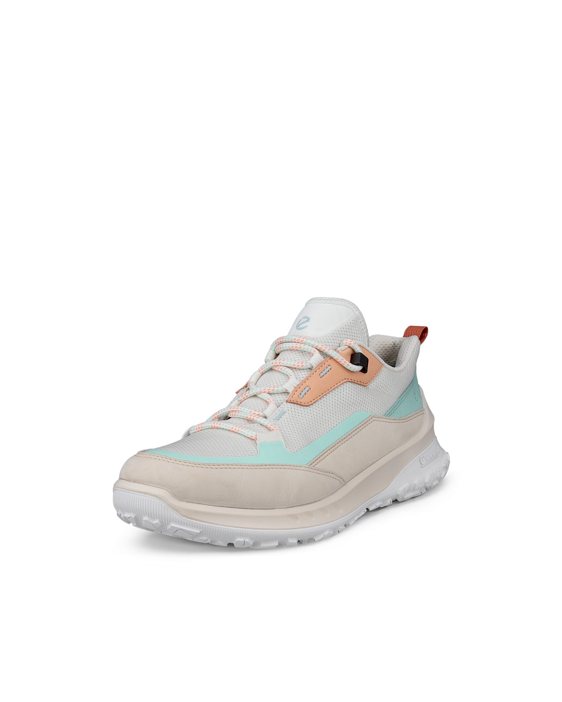Zapatillas de senderismo de nobuk impermeables ECCO® ULT-TRN para mujer - Blanco - Main
