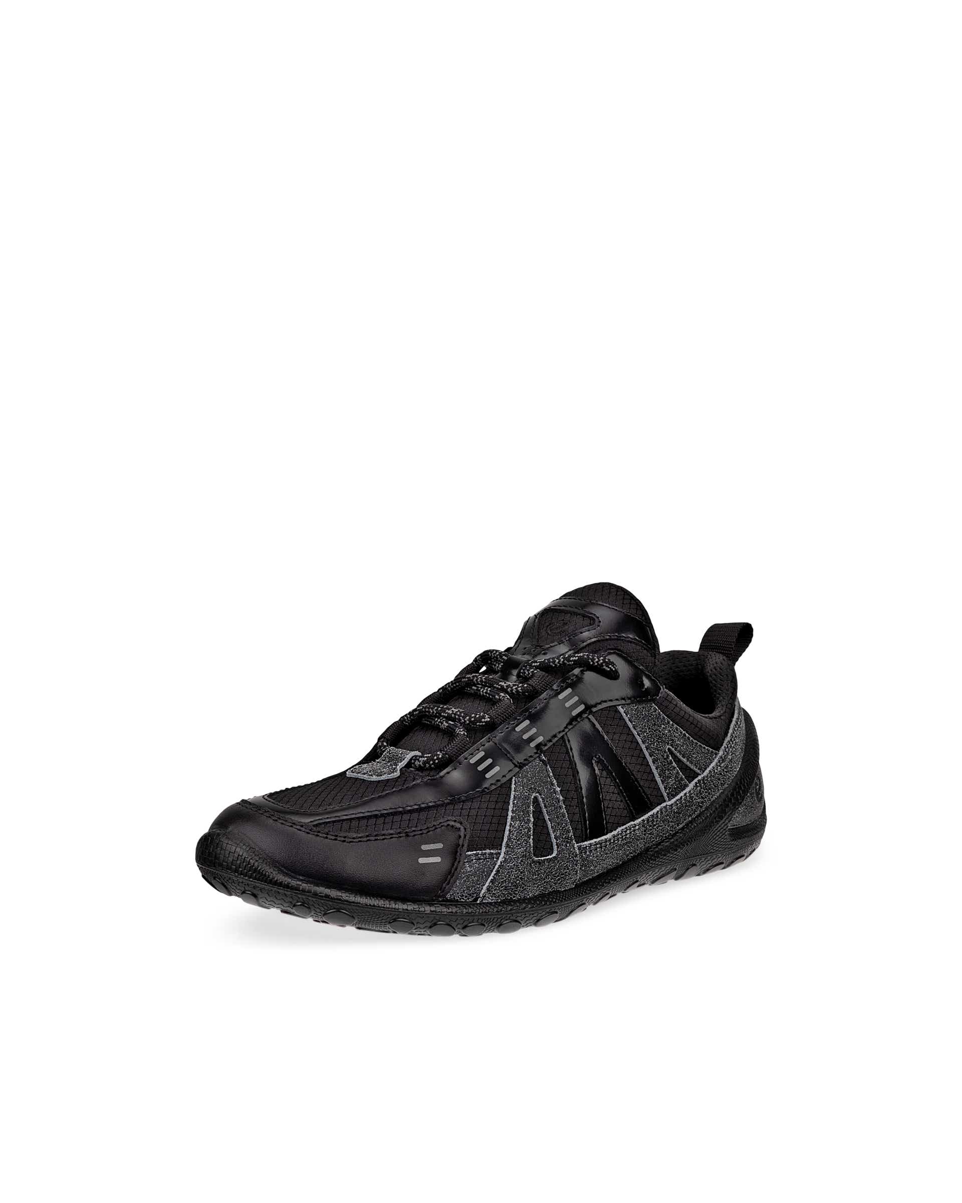 ECCO® BIOM Lite baskets de plein air en cuir pour femme - Noir - Main