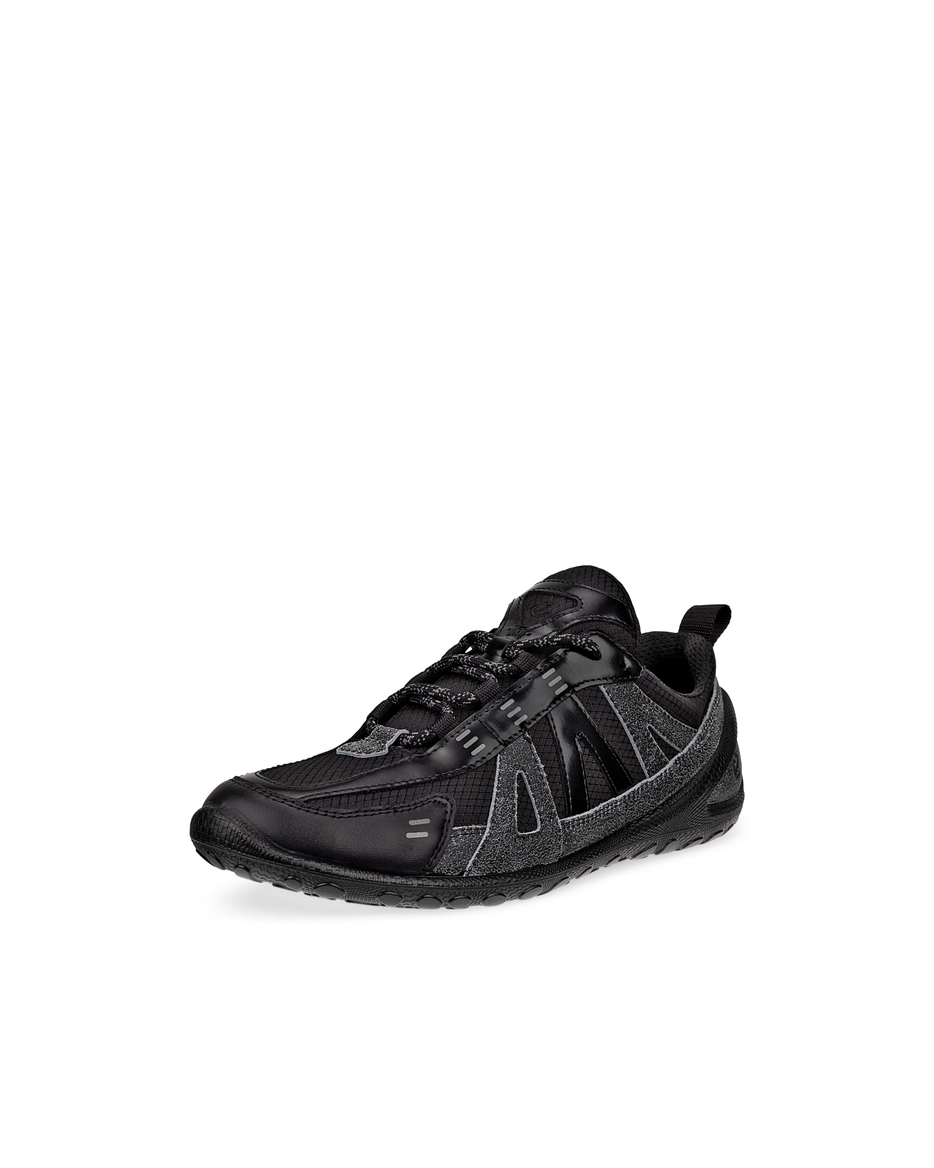 ECCO® BIOM Lite baskets de plein air en cuir pour femme - Noir - Main