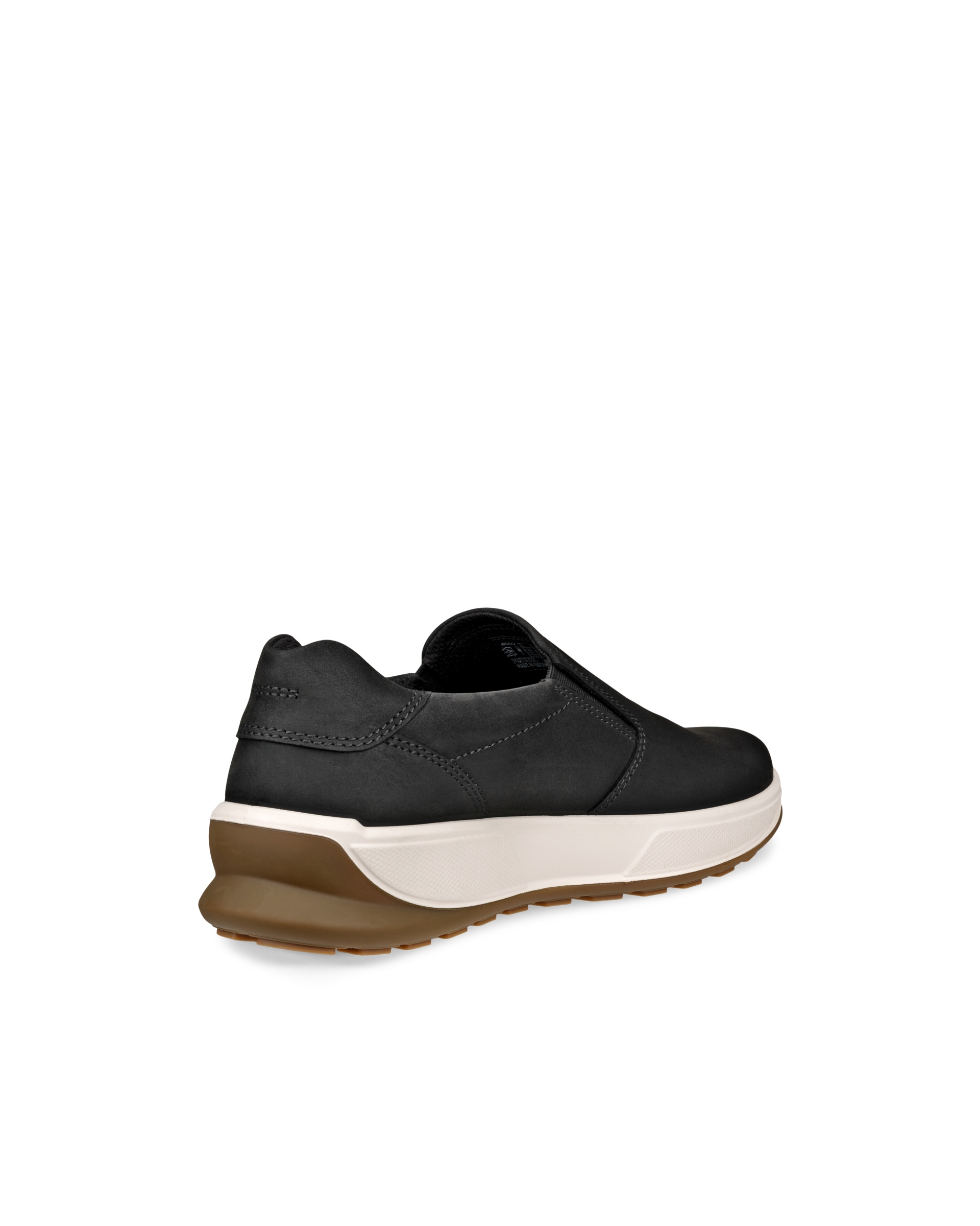 Zapatillas de nobuk ECCO® Byway 2.0 para hombre - Negro - Back