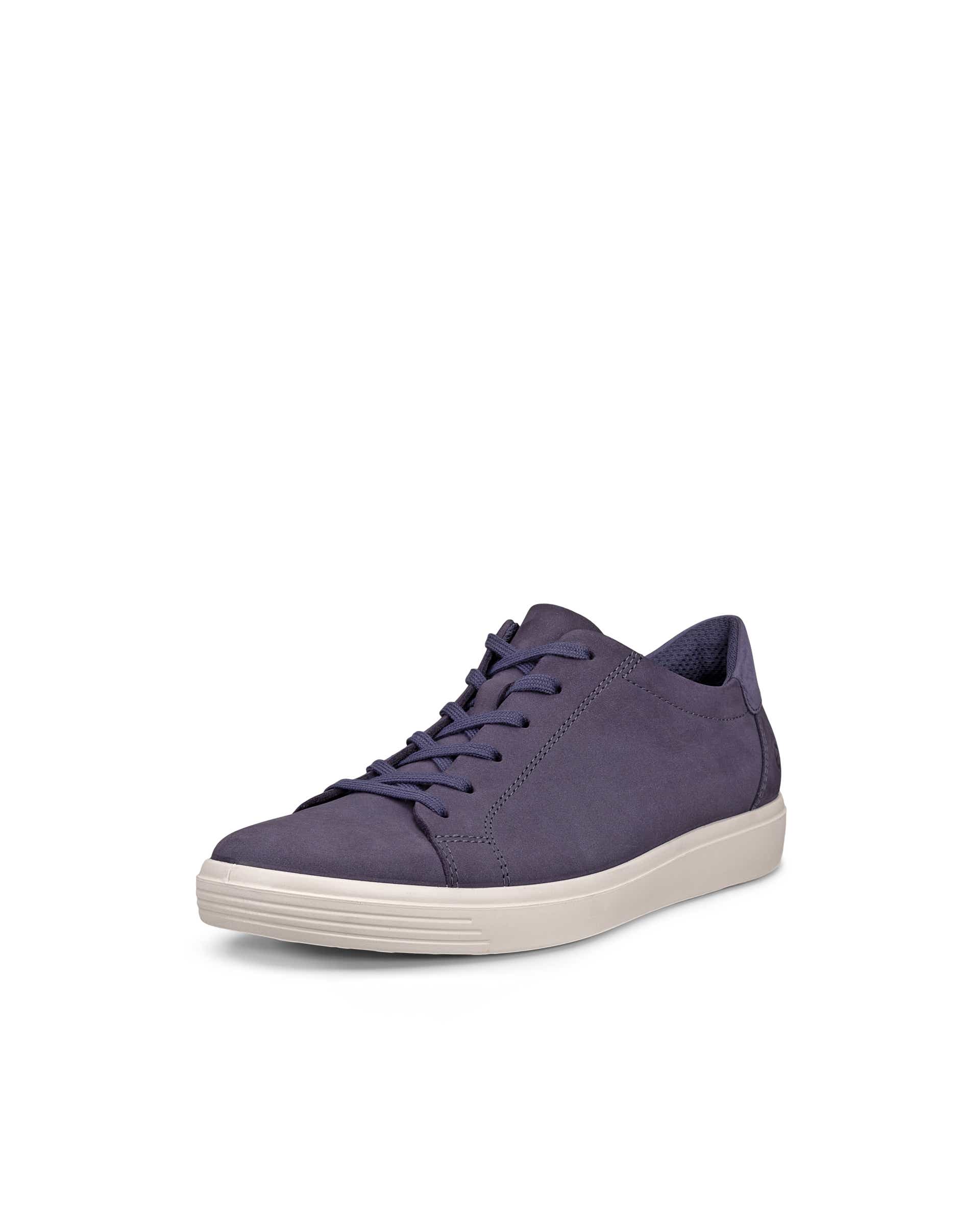 Zapatos de nobuk con cordones ECCO® CLASSIC SNEAKER para mujer - Morado - Main