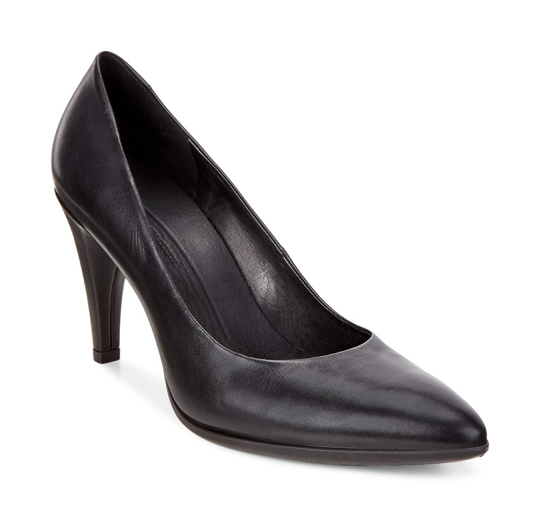 ECCO SHAPE 75 POINTY Pump - Black - Main