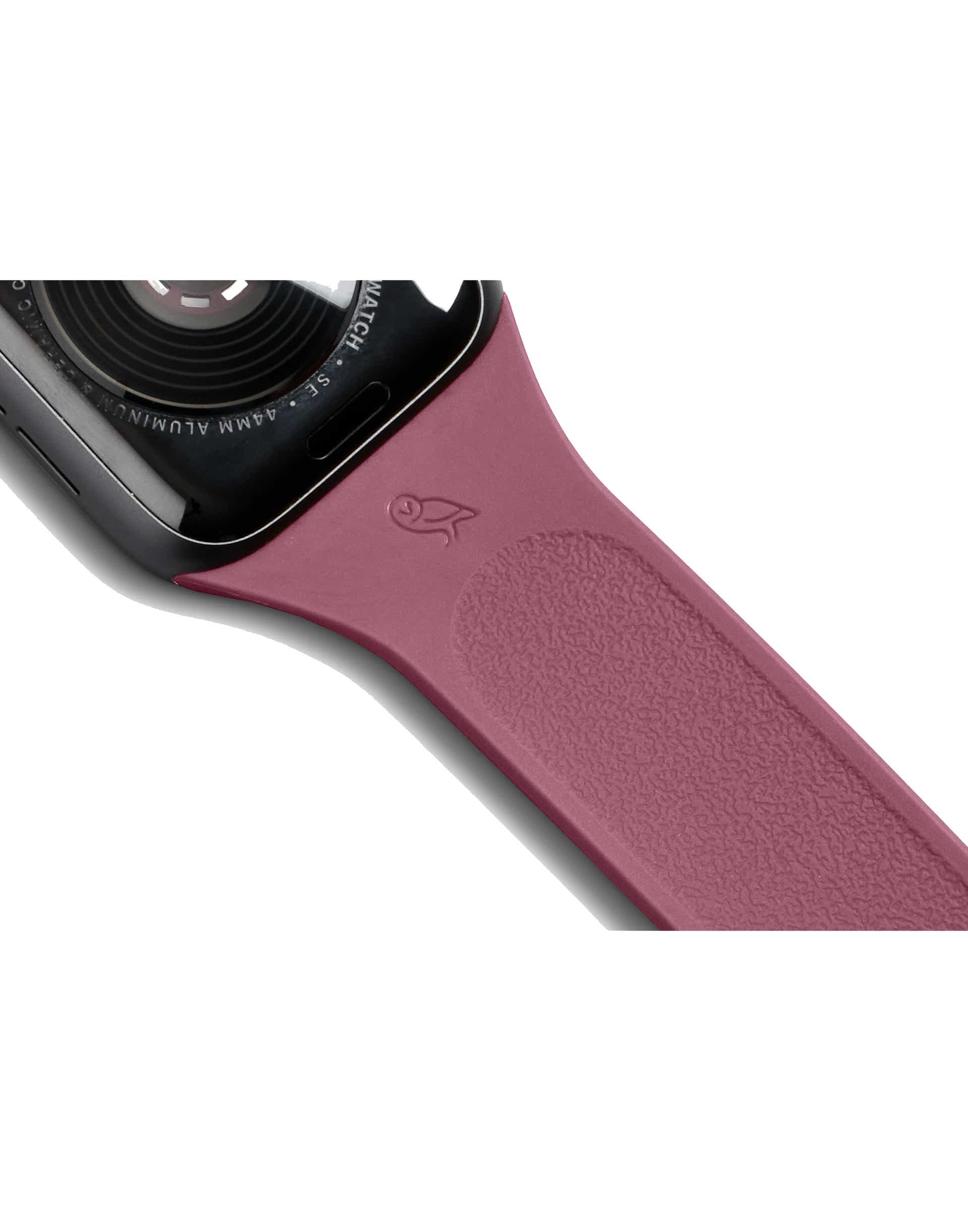 ECCO X Bellroy Smart Watch Strap 42-49mm レザースマートウォッチストラップ - レッド - Detail-1