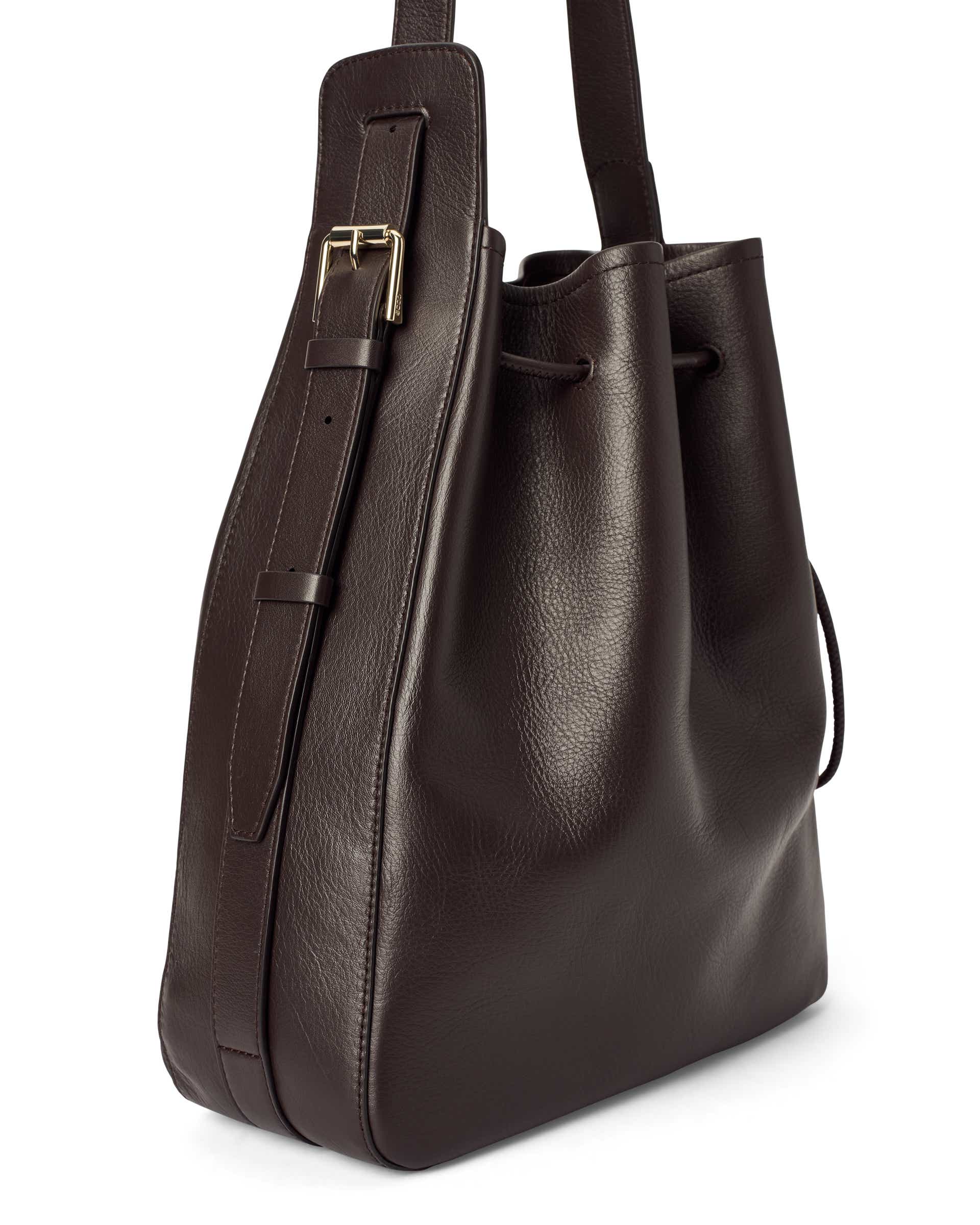 ECCO® SAIL BAG dame skulderveske tekstil - Brun - Detail-1