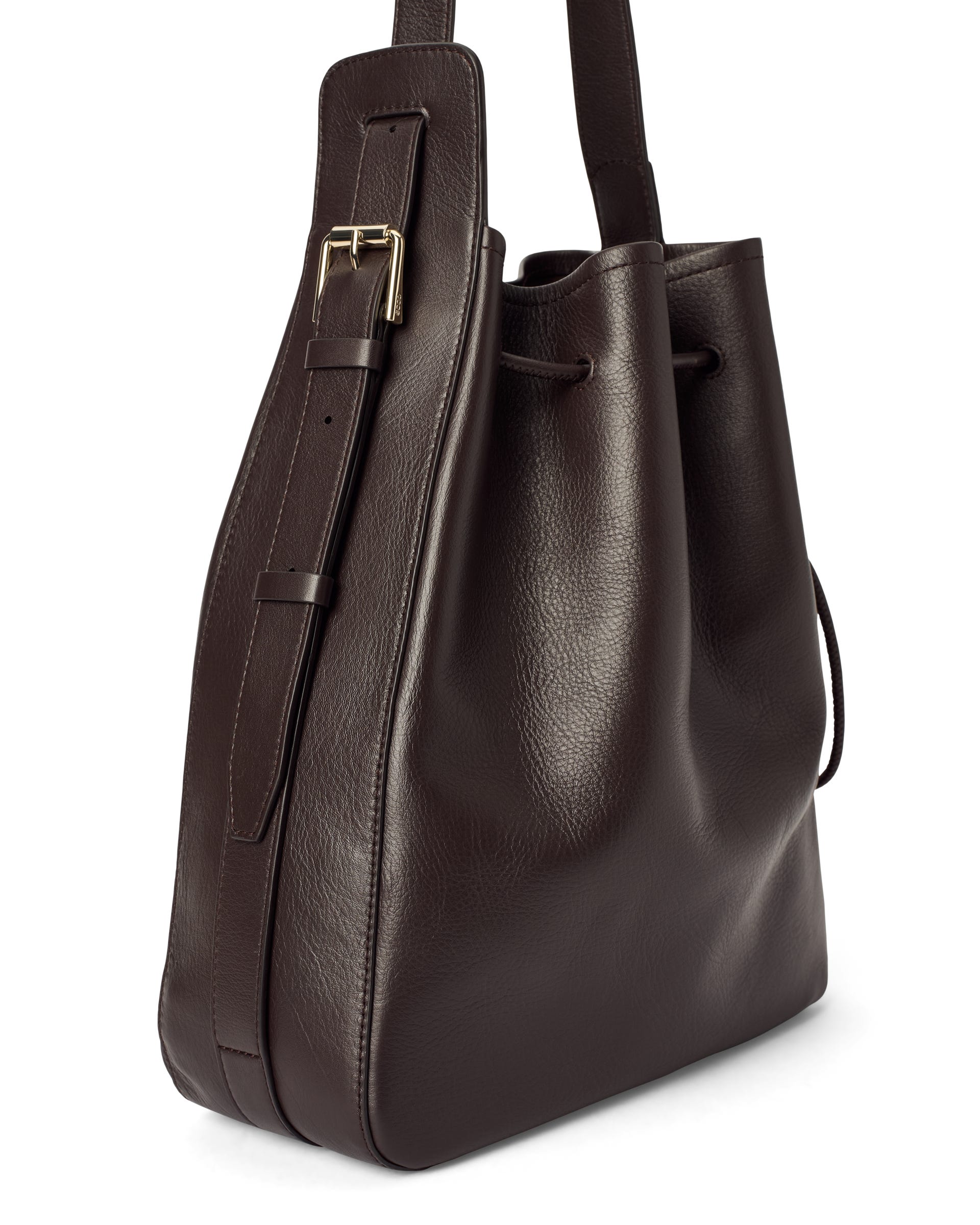 ECCO® SAIL BAG dame skulderveske tekstil - Brun - Detail-1