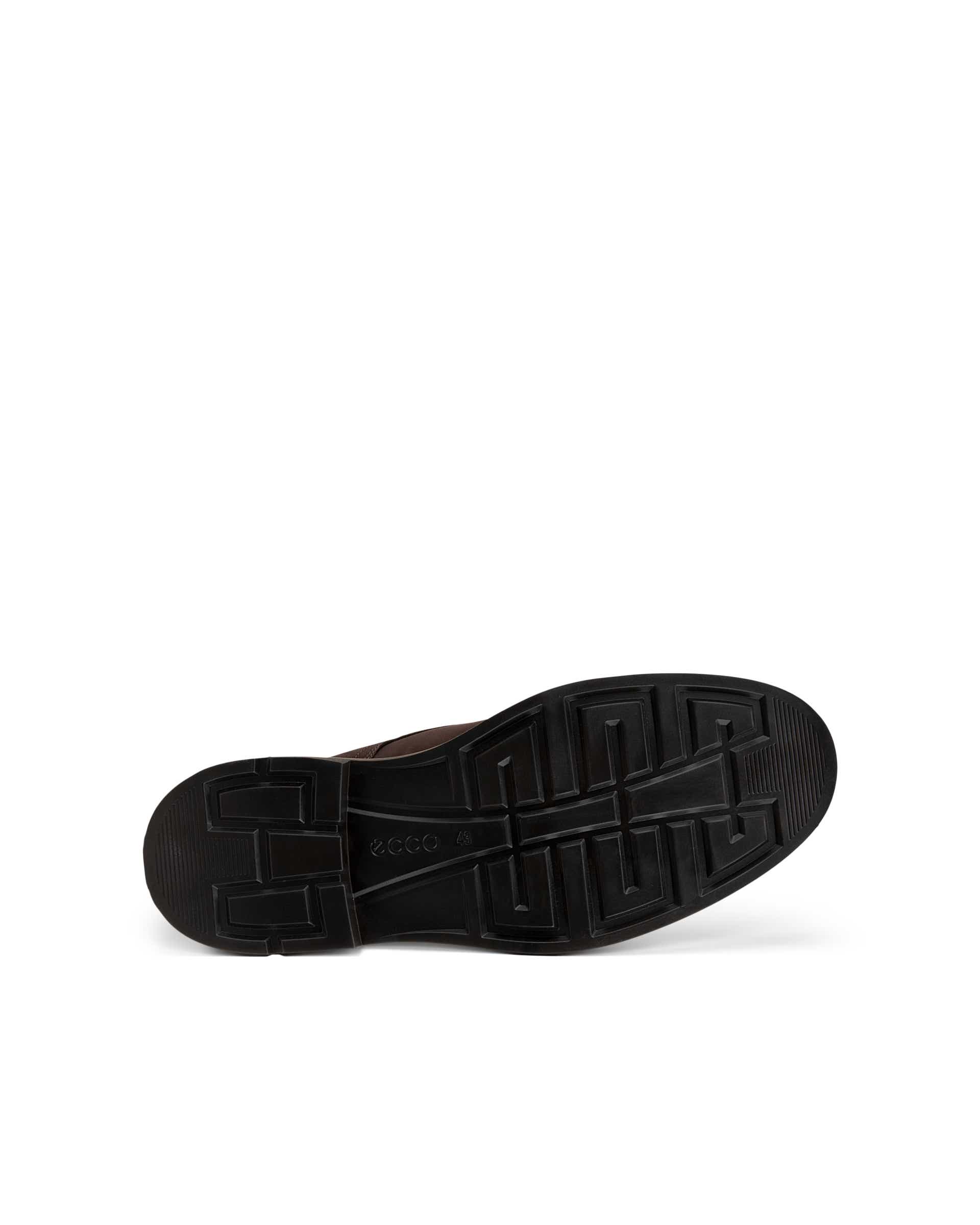 ECCO Metropole London メンズ ヌバックダービーシューズ - ブラウン - Sole