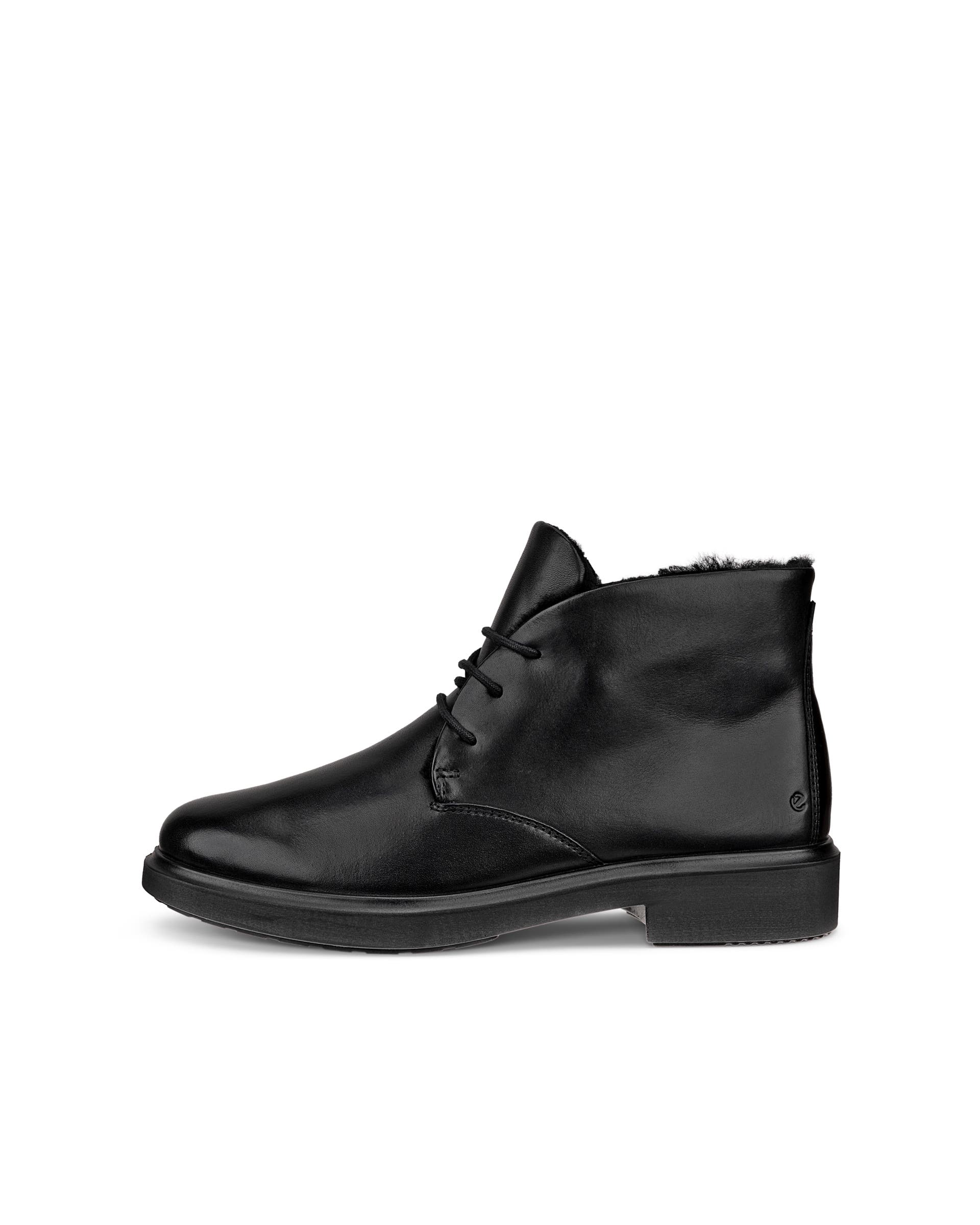 ECCO® METROPOLE AMSTERDAM Damen Chukka Boot aus Leder - Schwarz - Outside