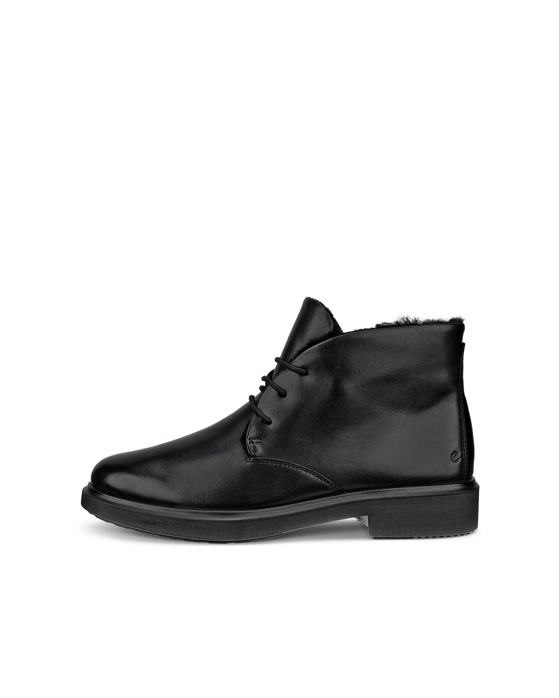 ECCO® METROPOLE AMSTERDAM Damen Chukka Boot aus Leder - Schwarz - Outside