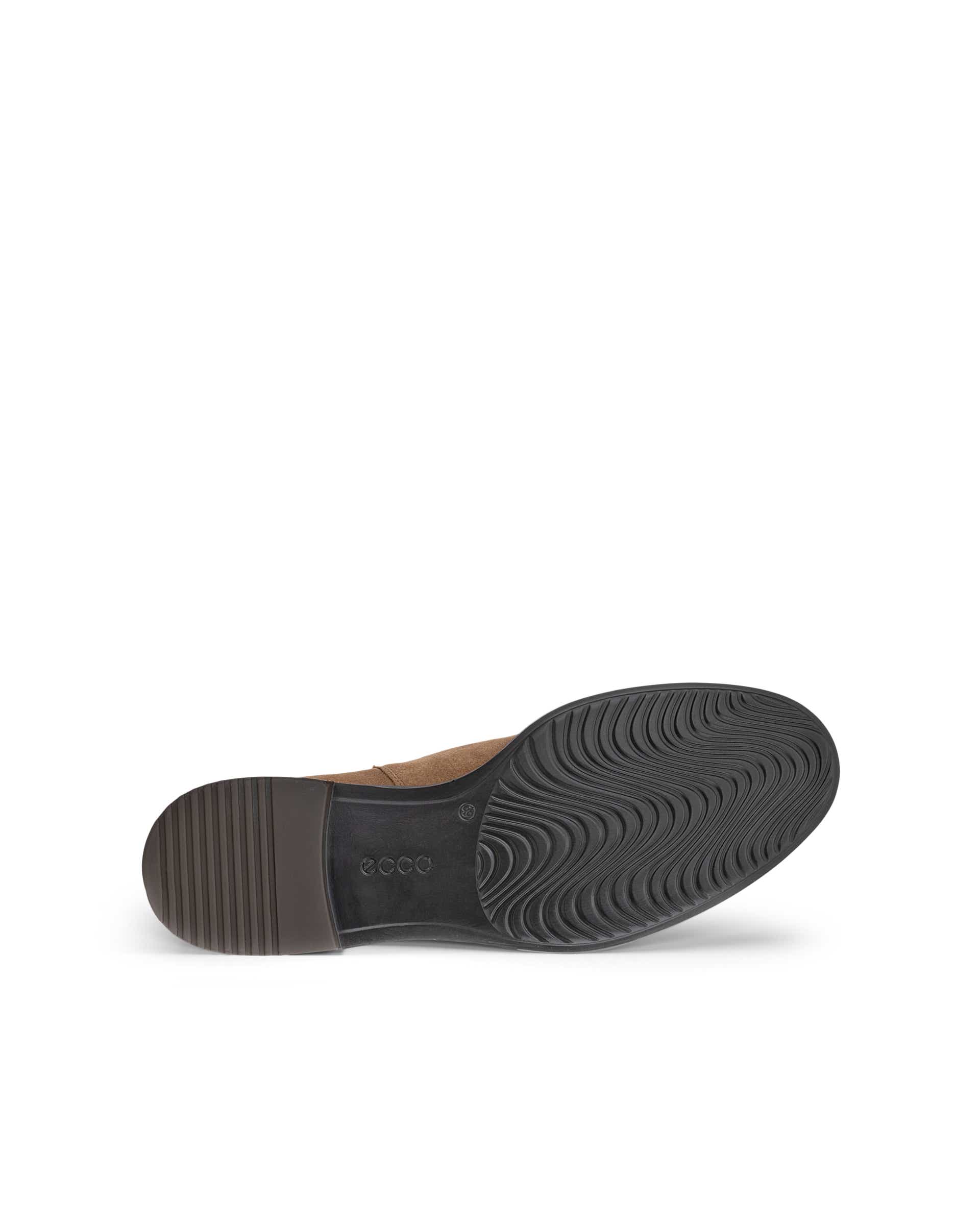 ECCO® SARTORELLE 25 Damen Chelsea Boot aus Veloursleder - Braun - Sole