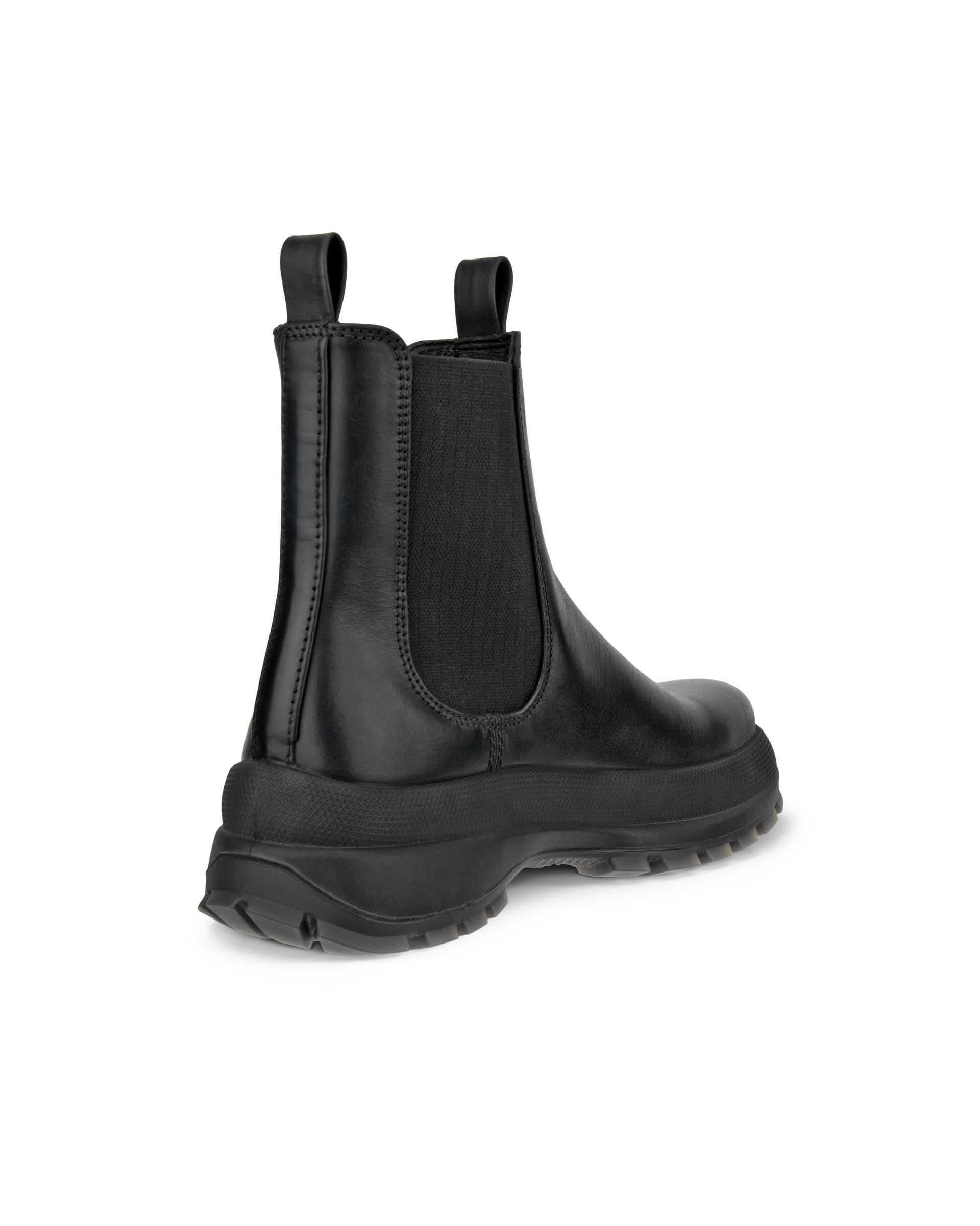 ECCO® TRACK 30 dames leren Chelsea boot - Zwart - Back