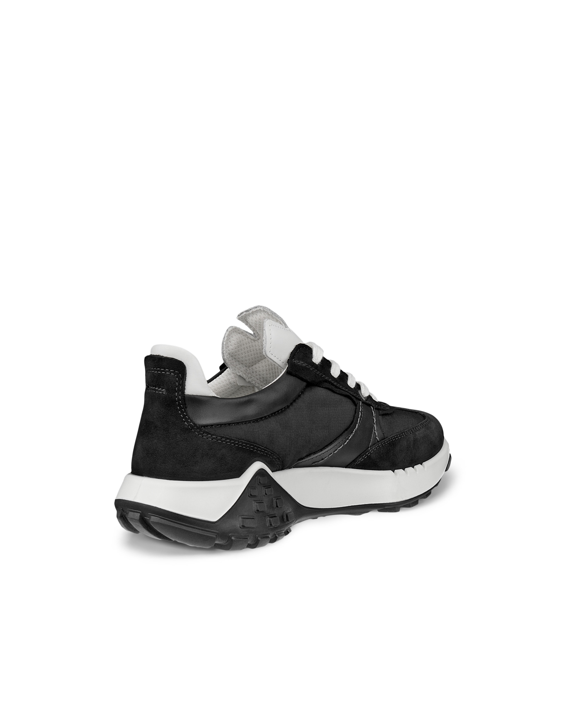 ECCO® Retro Sneaker baskets en cuir pour femme - Multicolore - Back