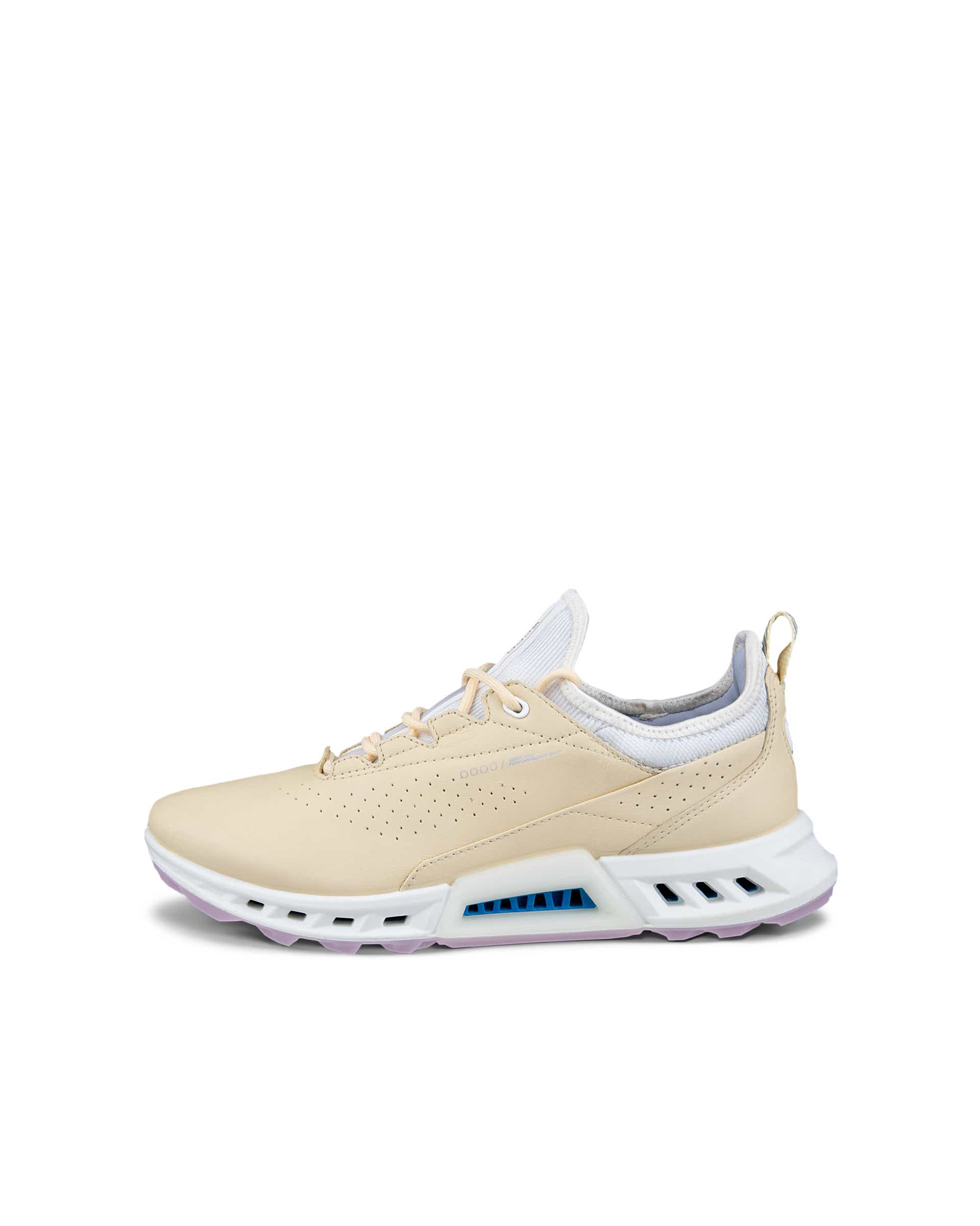 ECCO Golf BIOM C4 ウィメンズ レザーGore-Texゴルフシューズ - イエロー - Outside