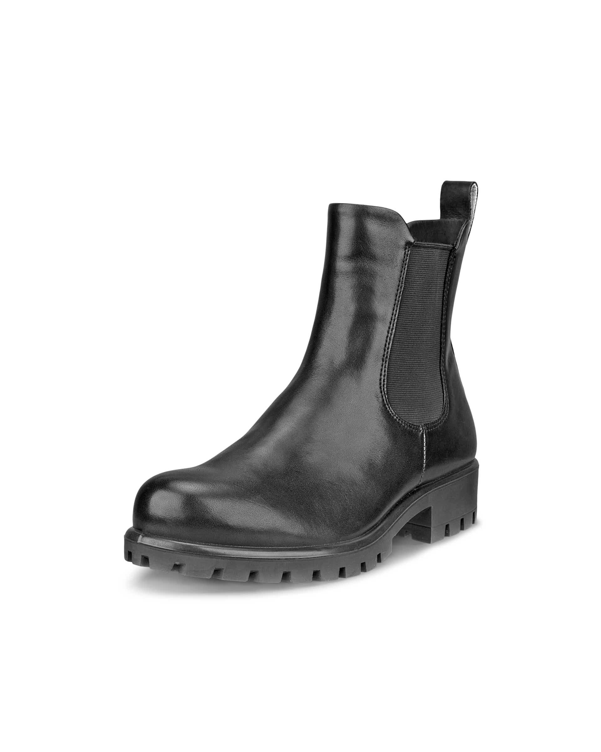 ECCO® Modtray Dames leren Chelsea boot - Zwart - Main