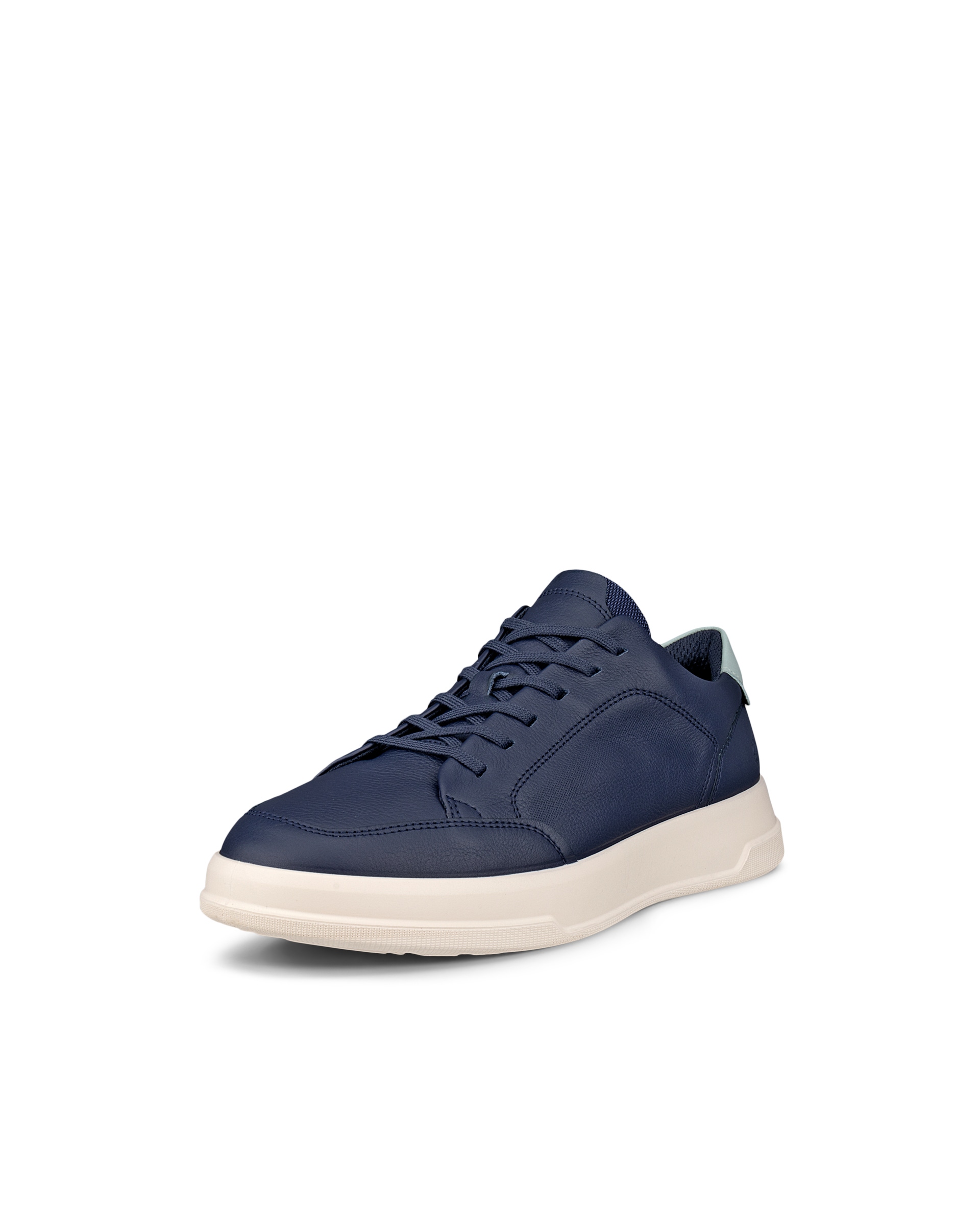 ECCO® MOVE chaussure en cuir pour femme - Bleu - Main