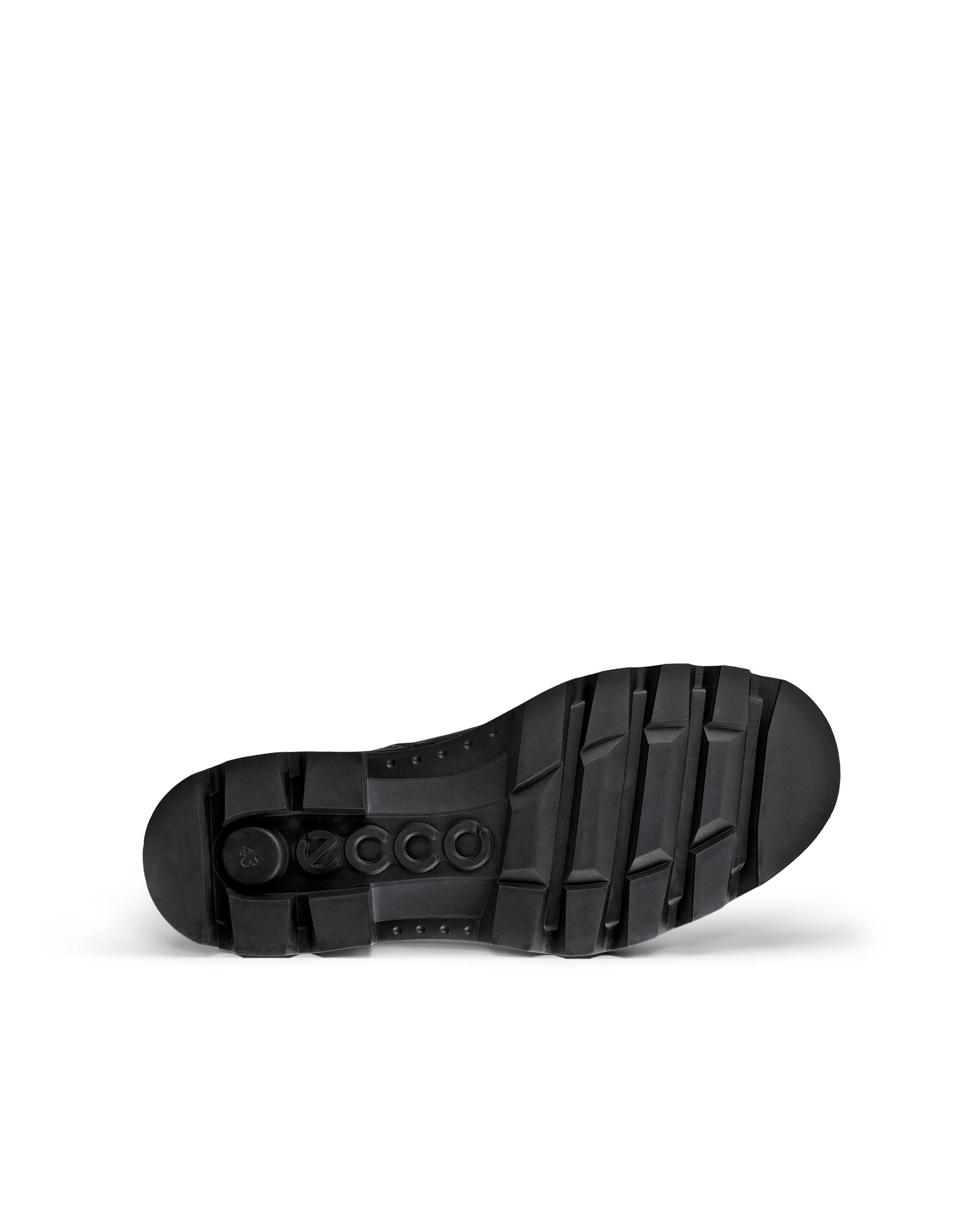 Pánske kožené nepremokavé čižmy  ECCO® Grainer - Čierna - Sole