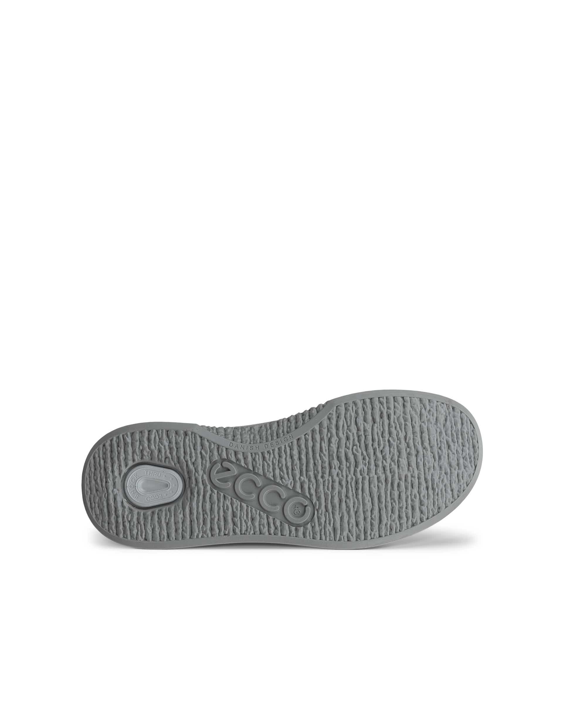 ECCO® WALKER 3.0 Moc-Toe-sko i skinn herr - Grå - Sole
