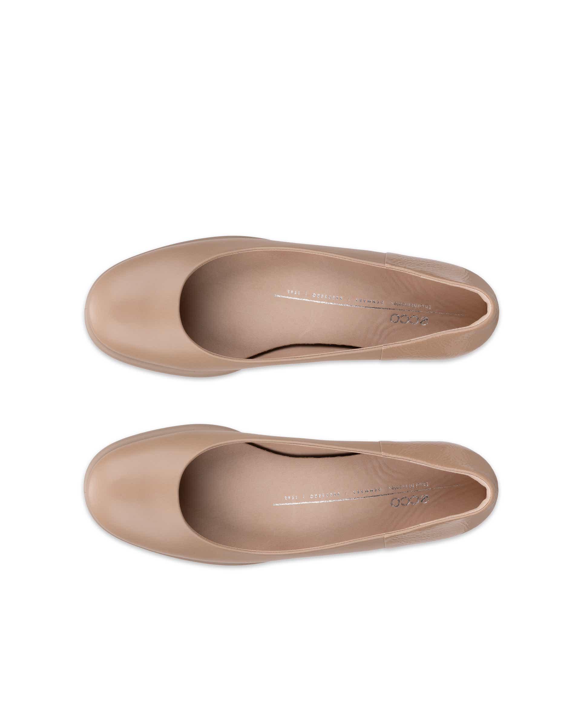 ECCO® Sculpted LX Damen Lederballerina - Braun - Top left pair