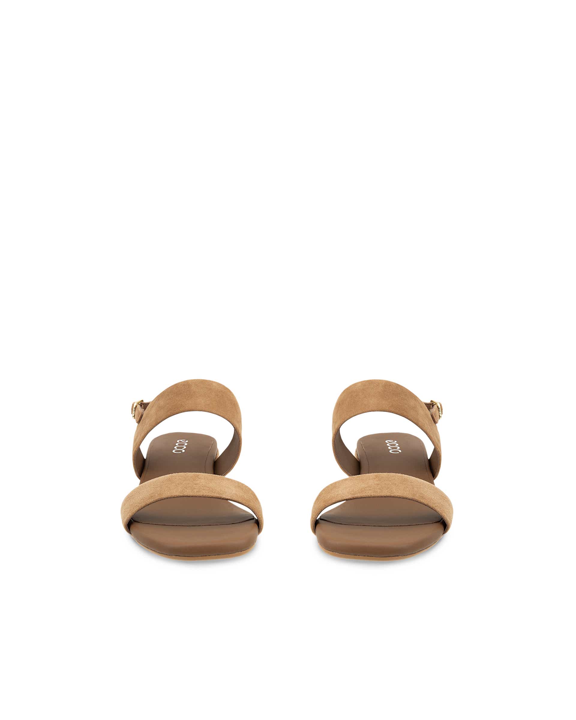 ECCO® LIVA SANDAL 35 Högklackad mockasandaler dam - Brun - Front pair