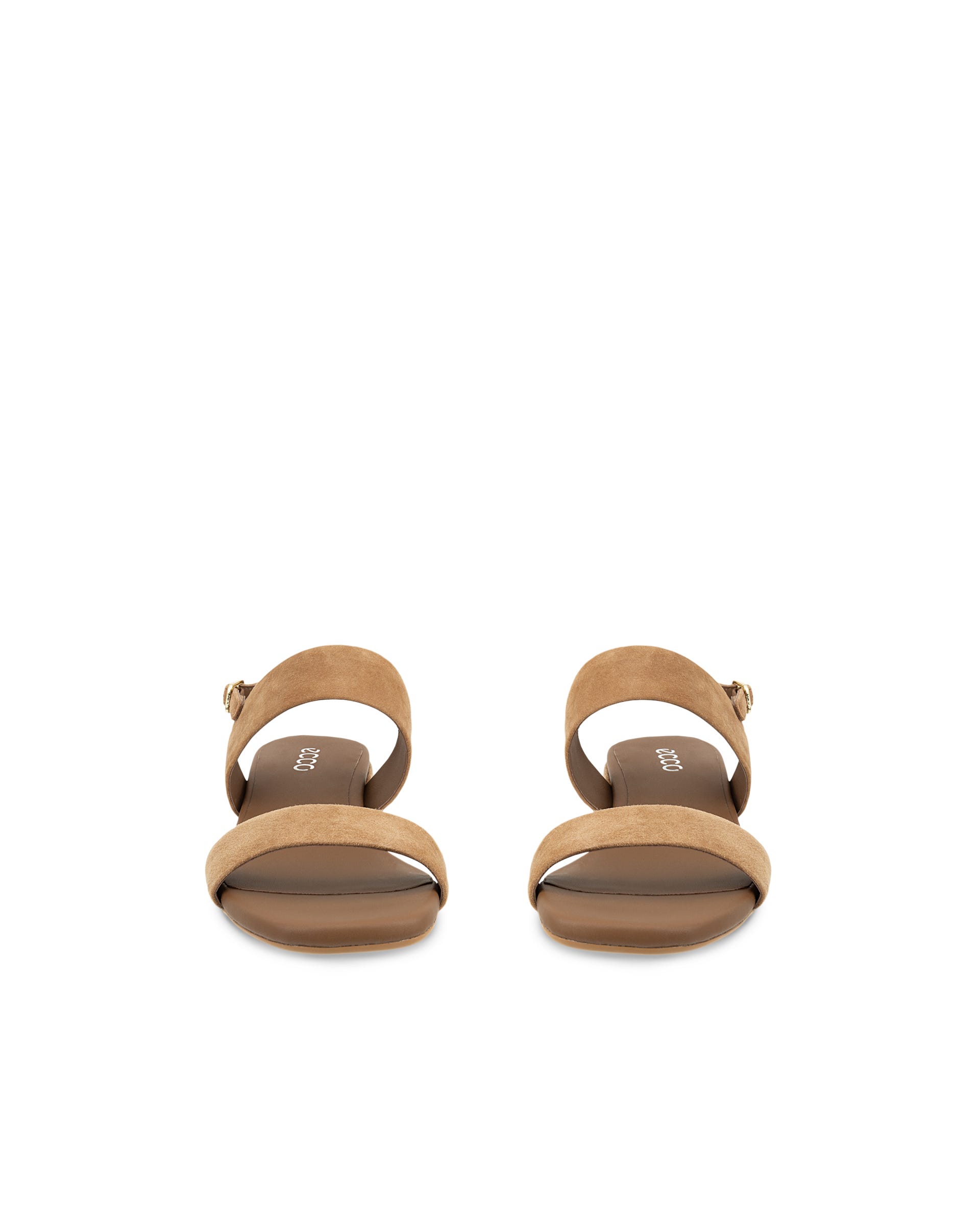 ECCO® LIVA SANDAL 35 Högklackad mockasandaler dam - Brun - Front pair