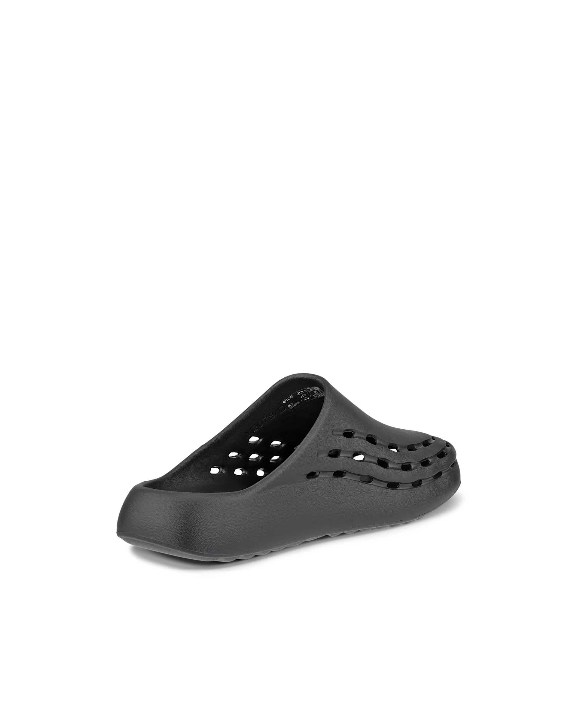Unisex ECCO® Cozmo Slide Slider - Black - Back