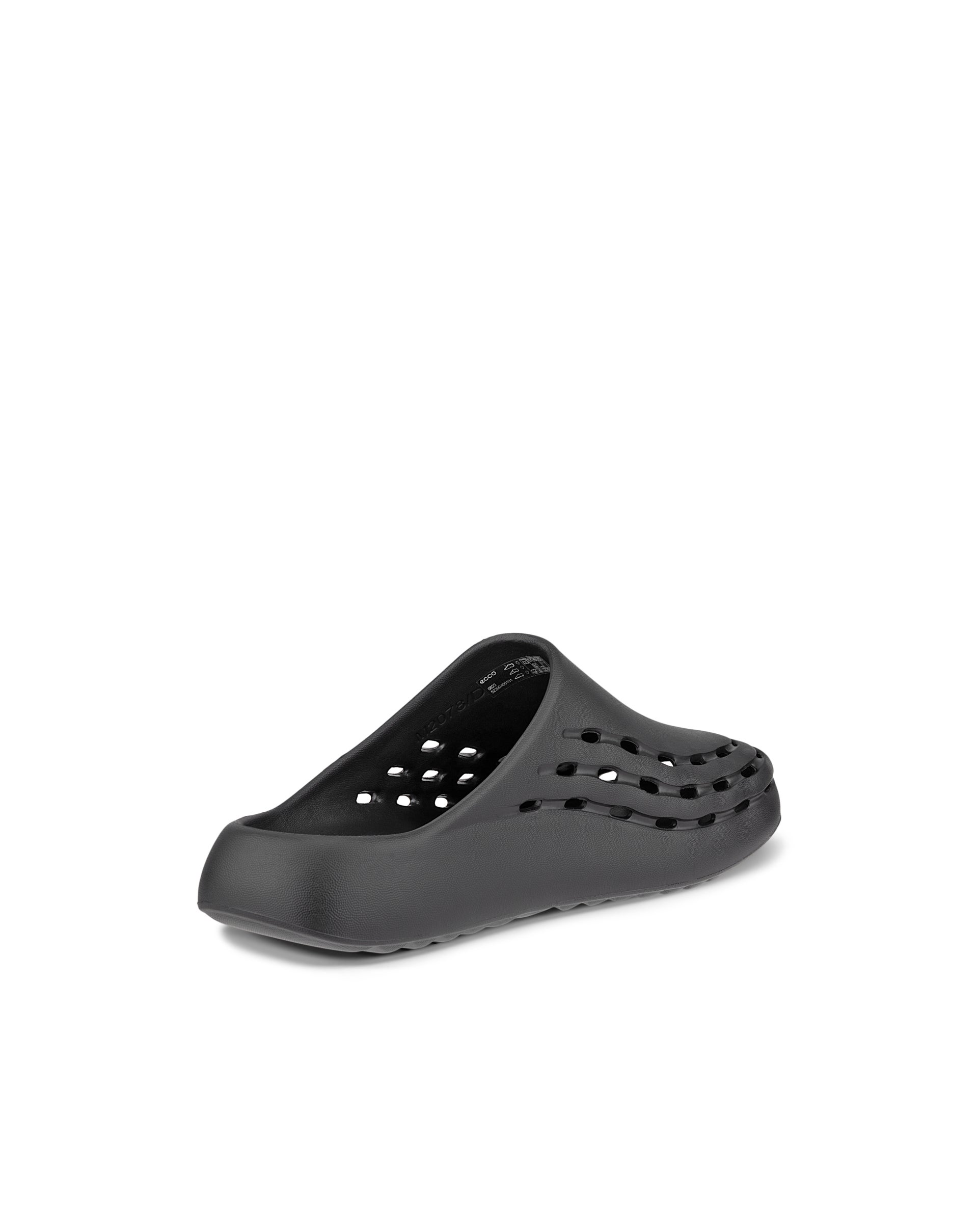 Unisex ECCO® Cozmo Unisex Slider - Black - Back