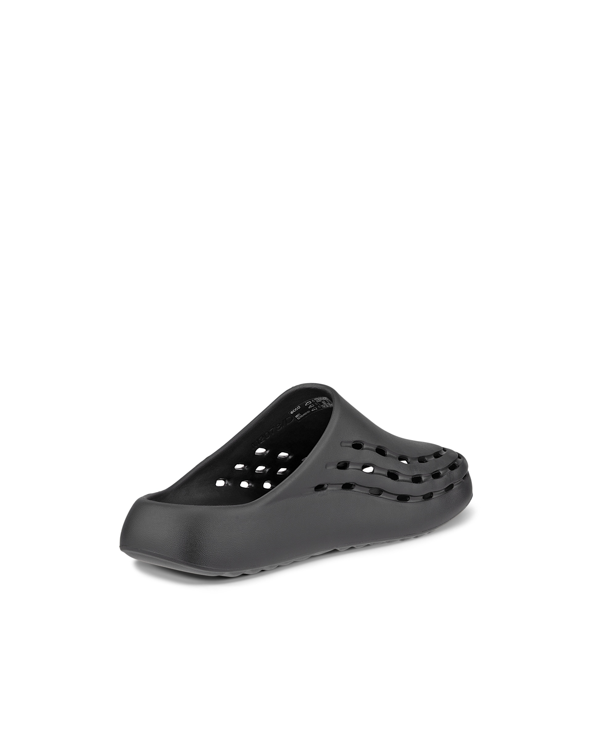 Unisex ECCOยฎ Cozmo Slide Slider - Black - Back