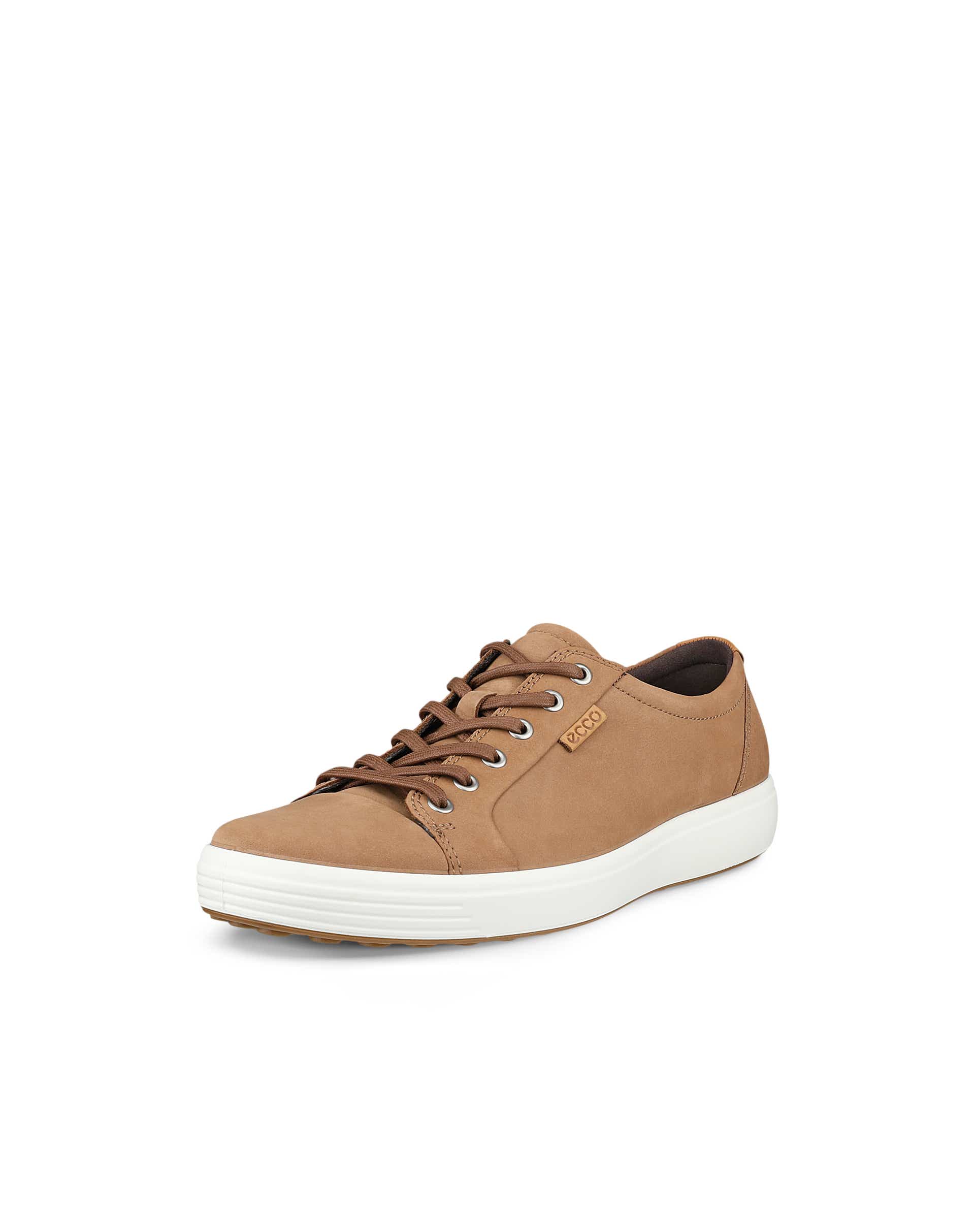 Pánské nubukové tenisky ECCO® Soft 7 - Hnědá - Main