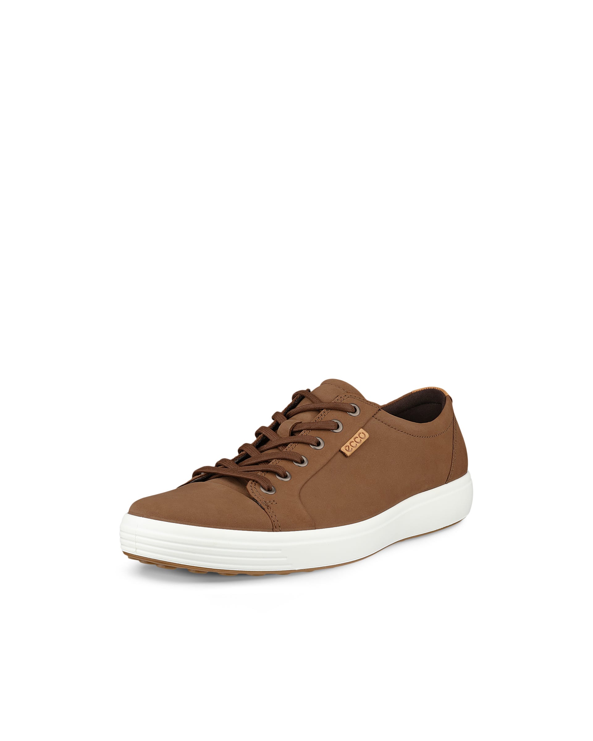 Miesten ECCO® Soft 7 nupukki tennari - Ruskea - Main